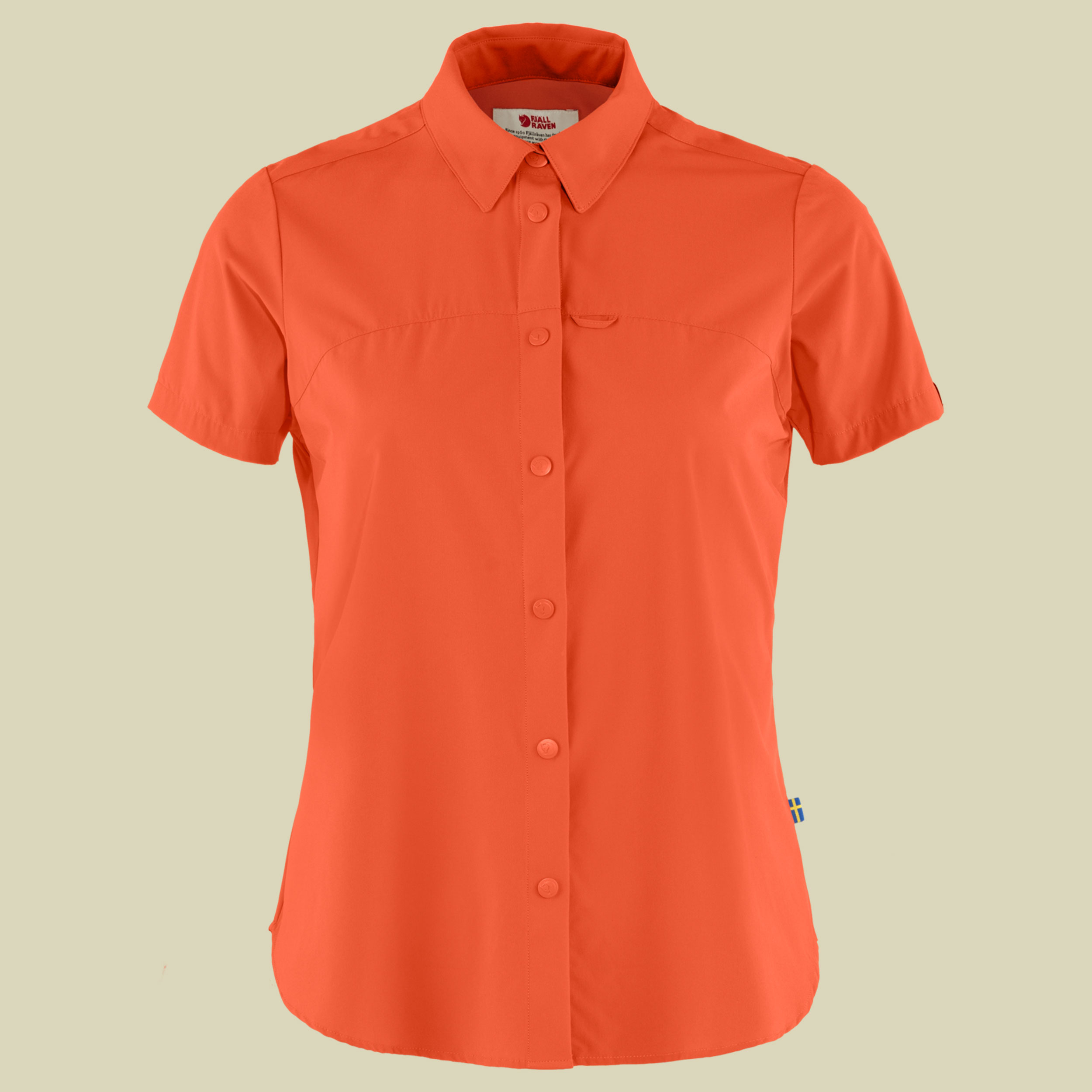 High Coast Lite Shirt SS Women Größe S Farbe rowan red