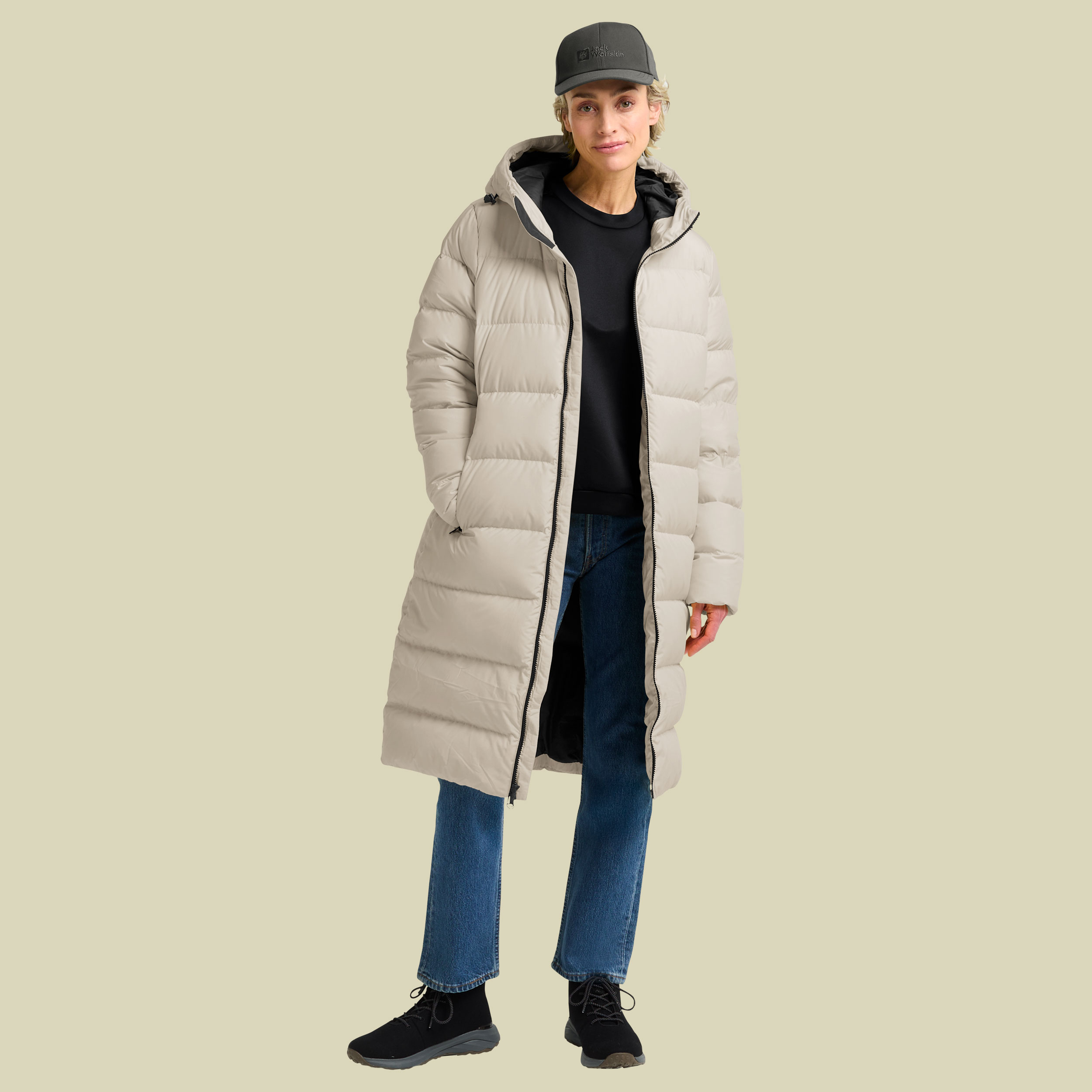Frozen Palace Coat Women beige XL - pale sand