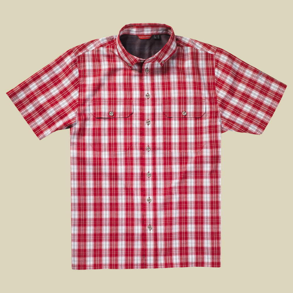 Vail M Herren Größe M Farbe rot-grau-khaki kariert
