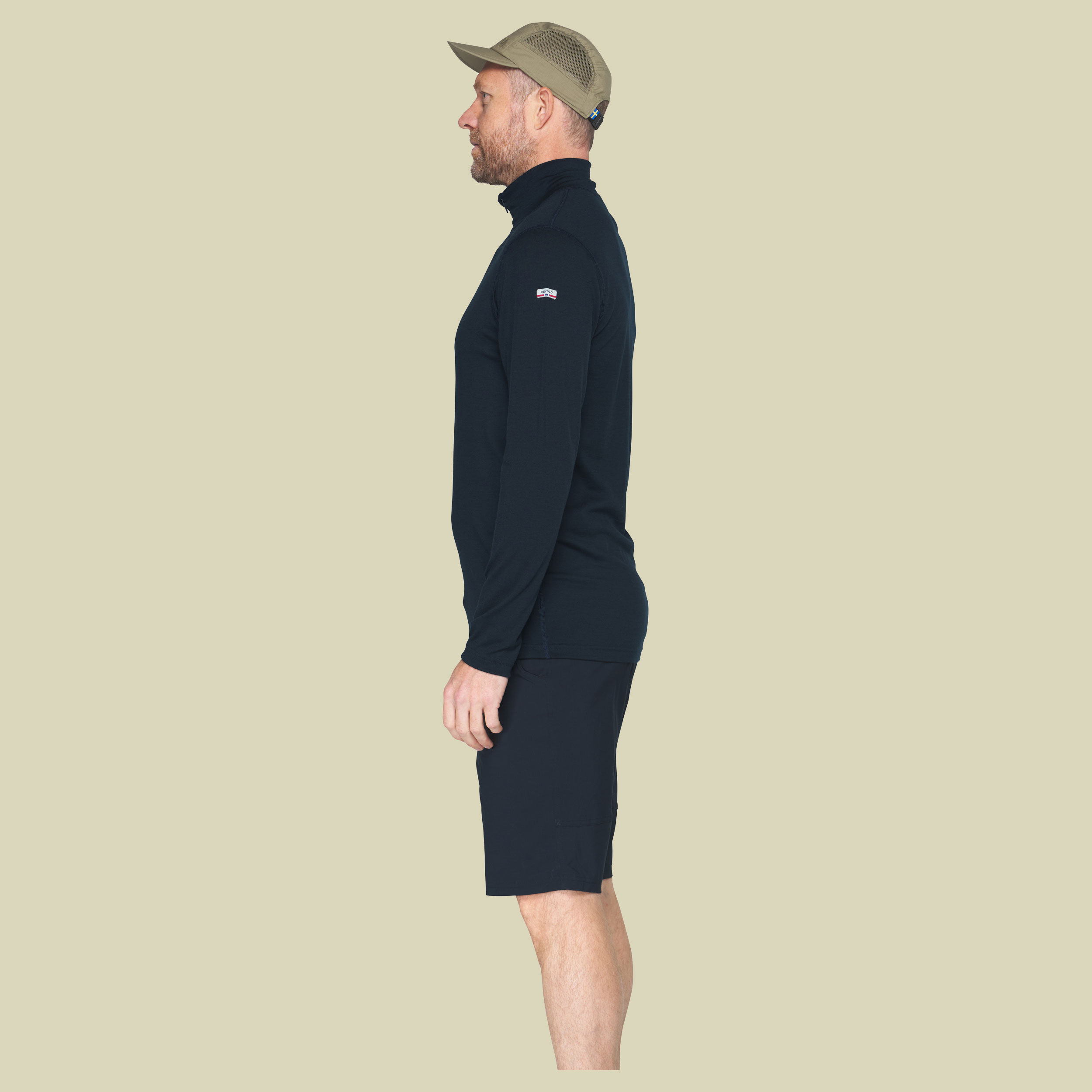 Breeze Plus Merino 200 Zip Neck Man XXL blau - ink