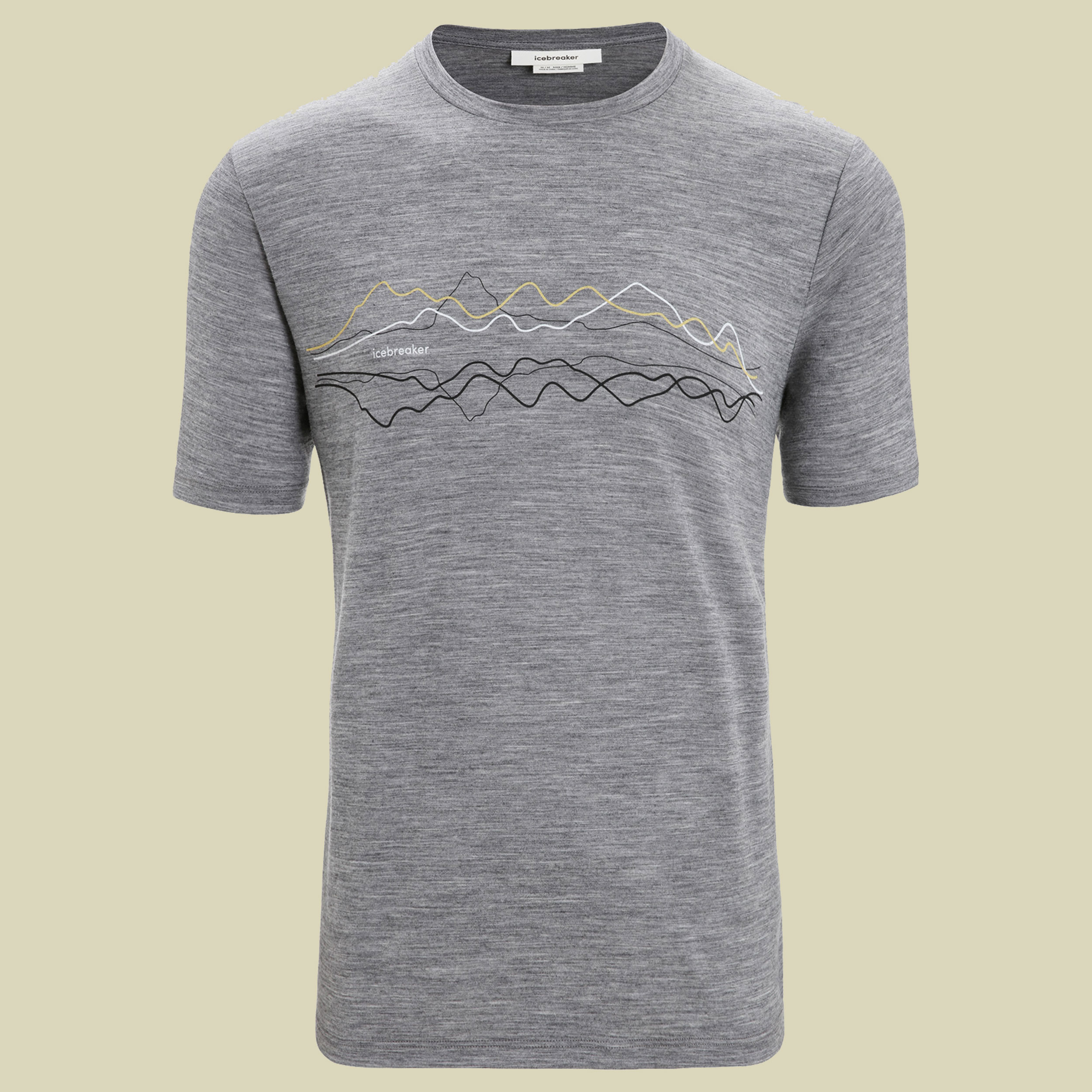 Tech Lite II SS Tee IB Men Größe L  Farbe gritstone heather