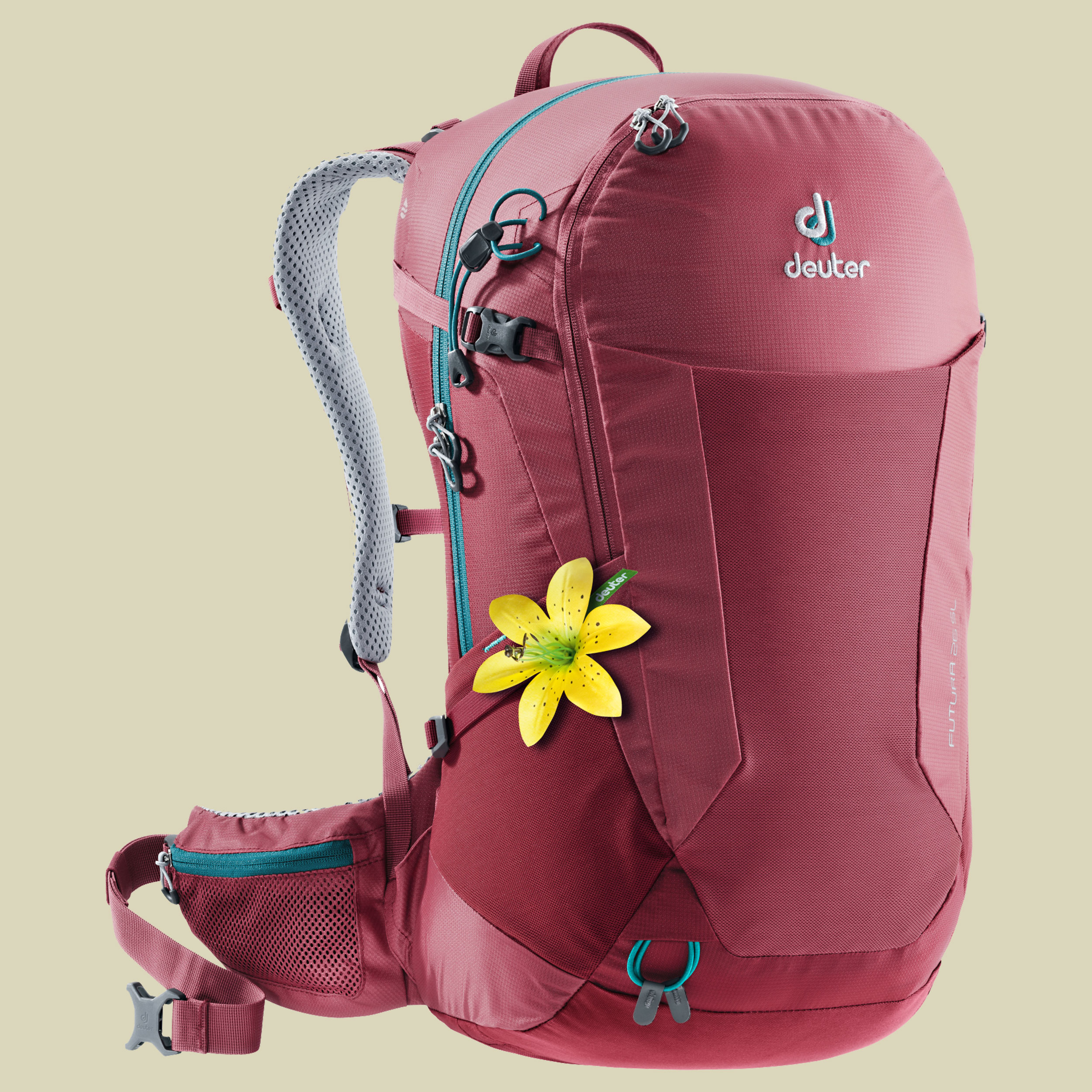 Futura 26 SL Women Volumen 26 Farbe cardinal-cranberry