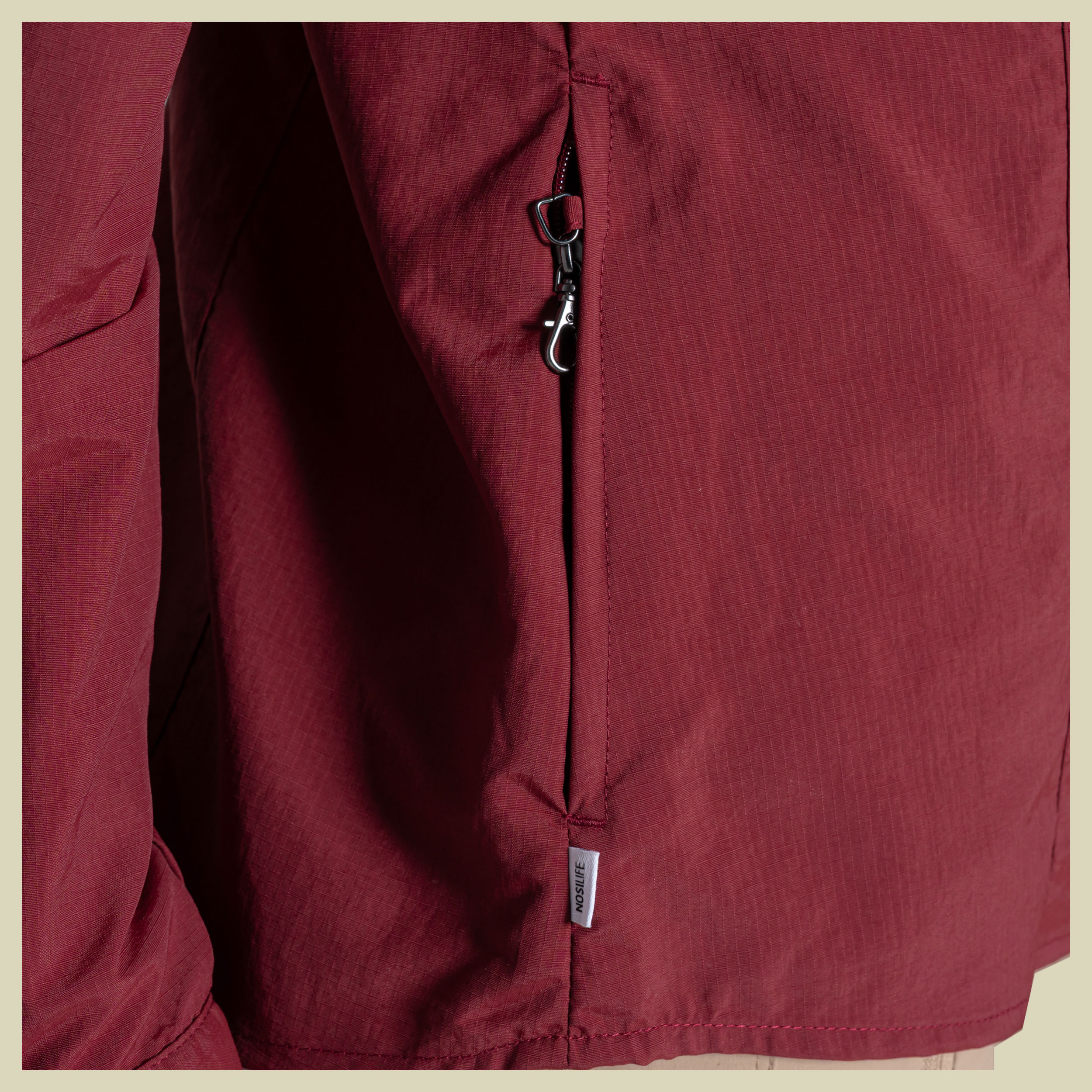 NosiLife Adventure Long Sleeved Shirt III Women 42 (16) rot- riad red