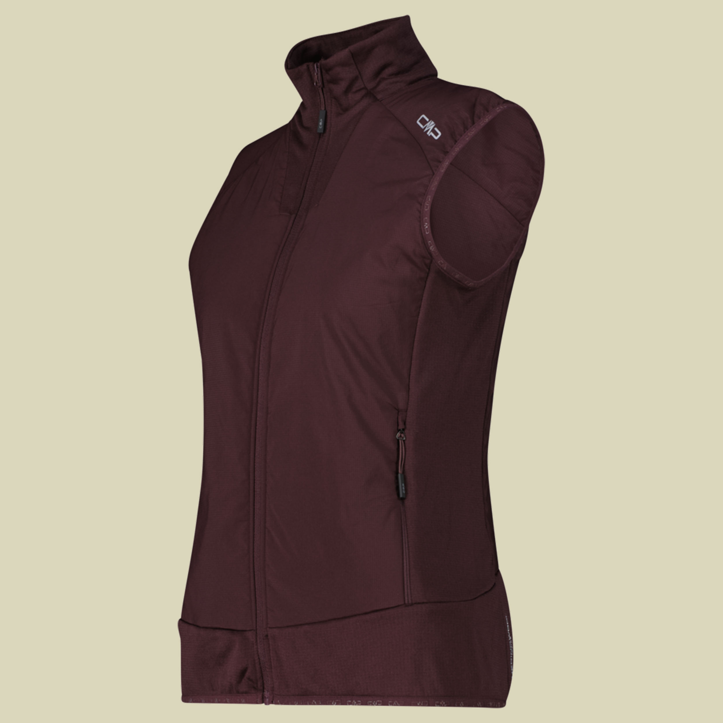Vest Hybrid Women 36G1376 38 rot - black berry