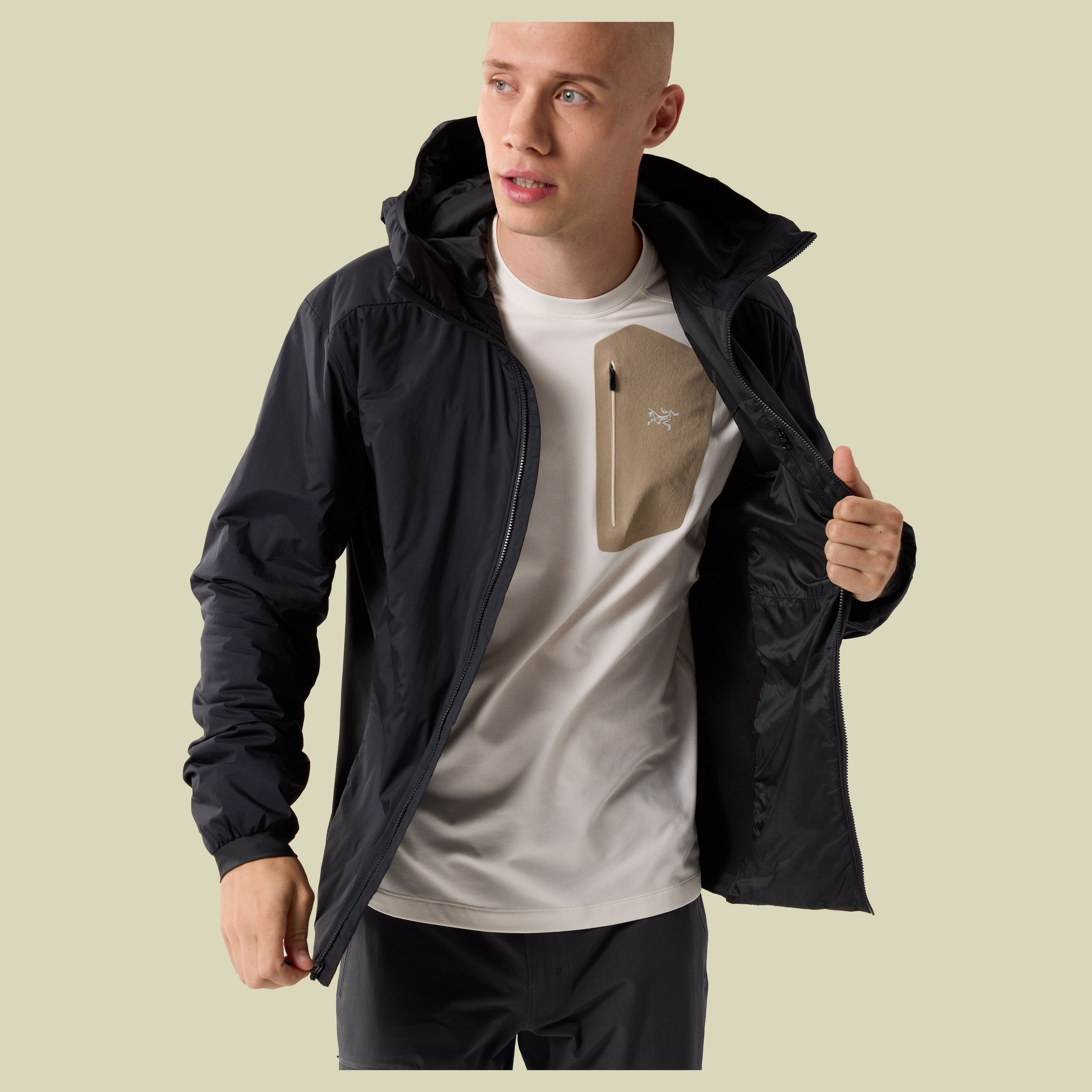 Atom Hoody Men black XL