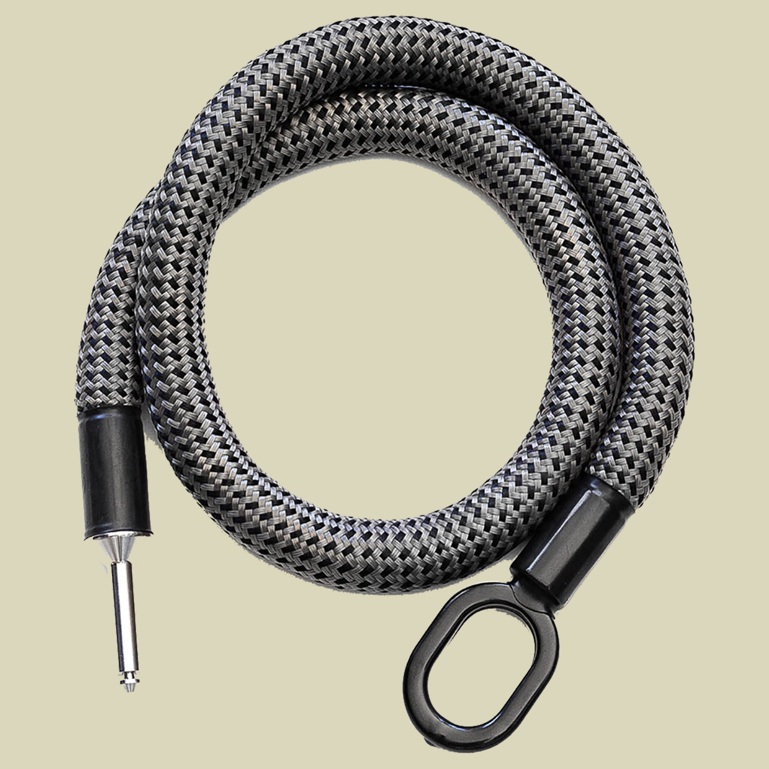 tex-lock mate Länge 120 cm Farbe grau/schwarz