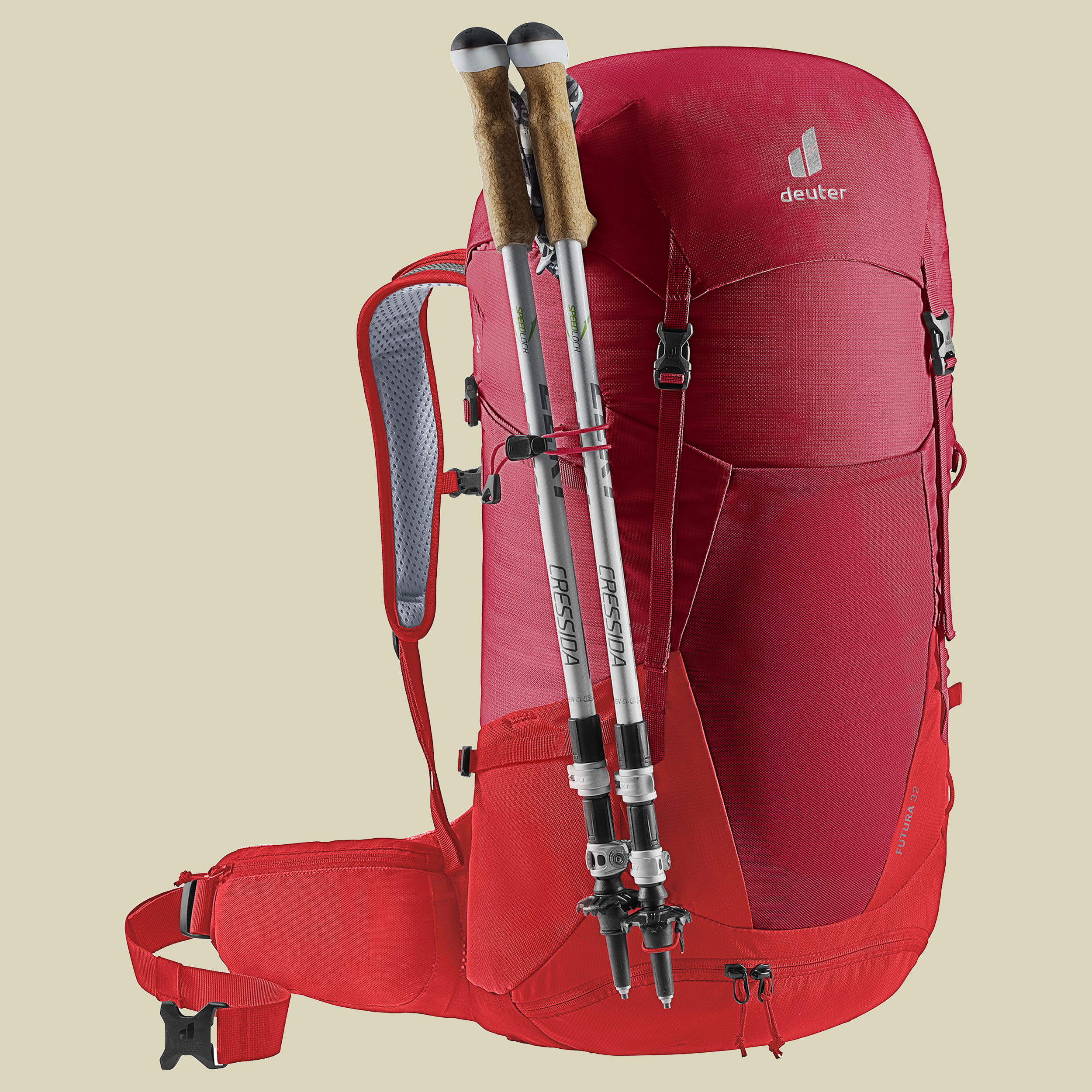 Futura 32 rot 32 - Farbe masala-cherry