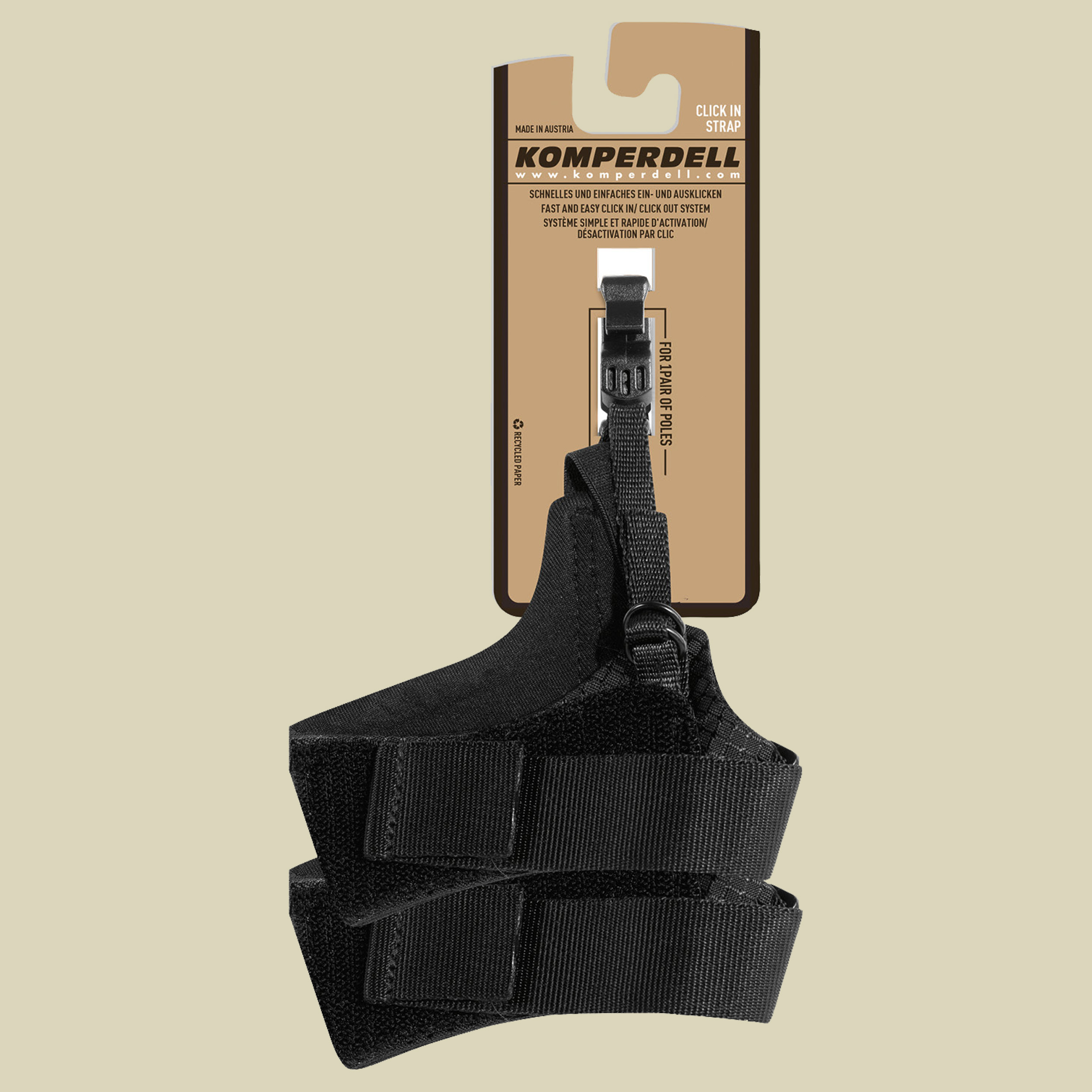 Trail Click-In 2.1 Schlaufe Größe M Farbe schwarz