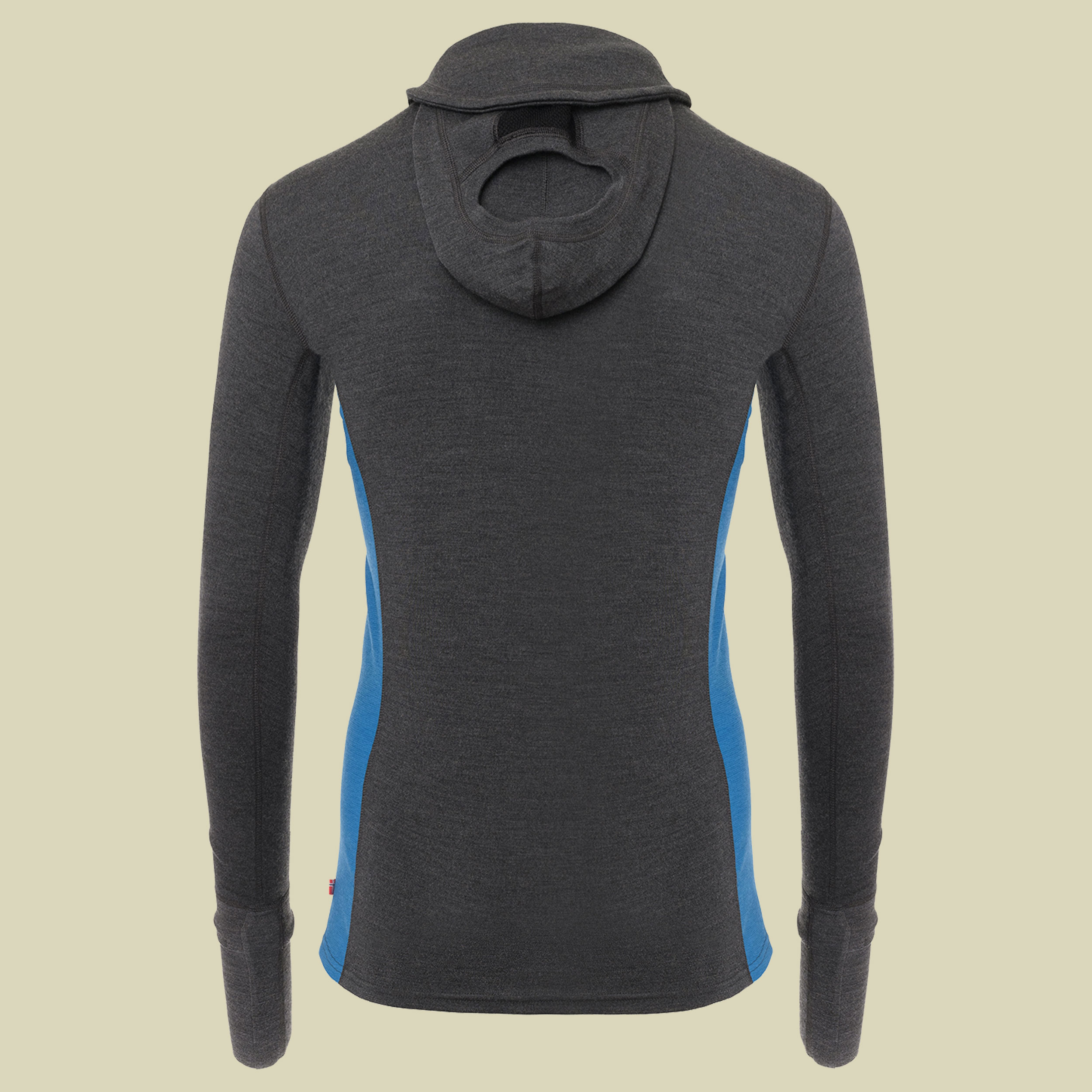Warmwool Hoodie W.Zip Men Größe L  Farbe marengo/jet black/corsair