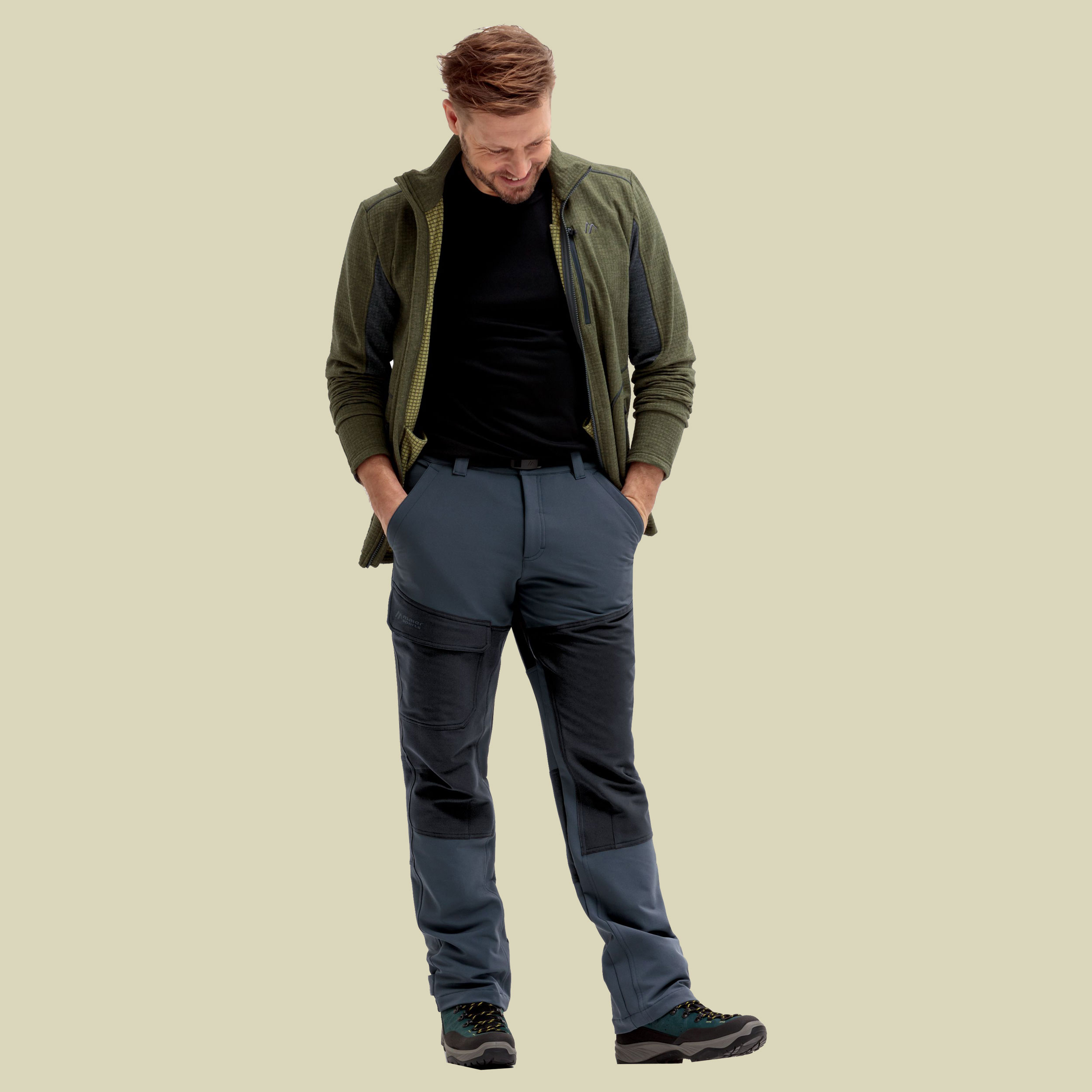 FleeceFlex Men 58 grau - graphite/black