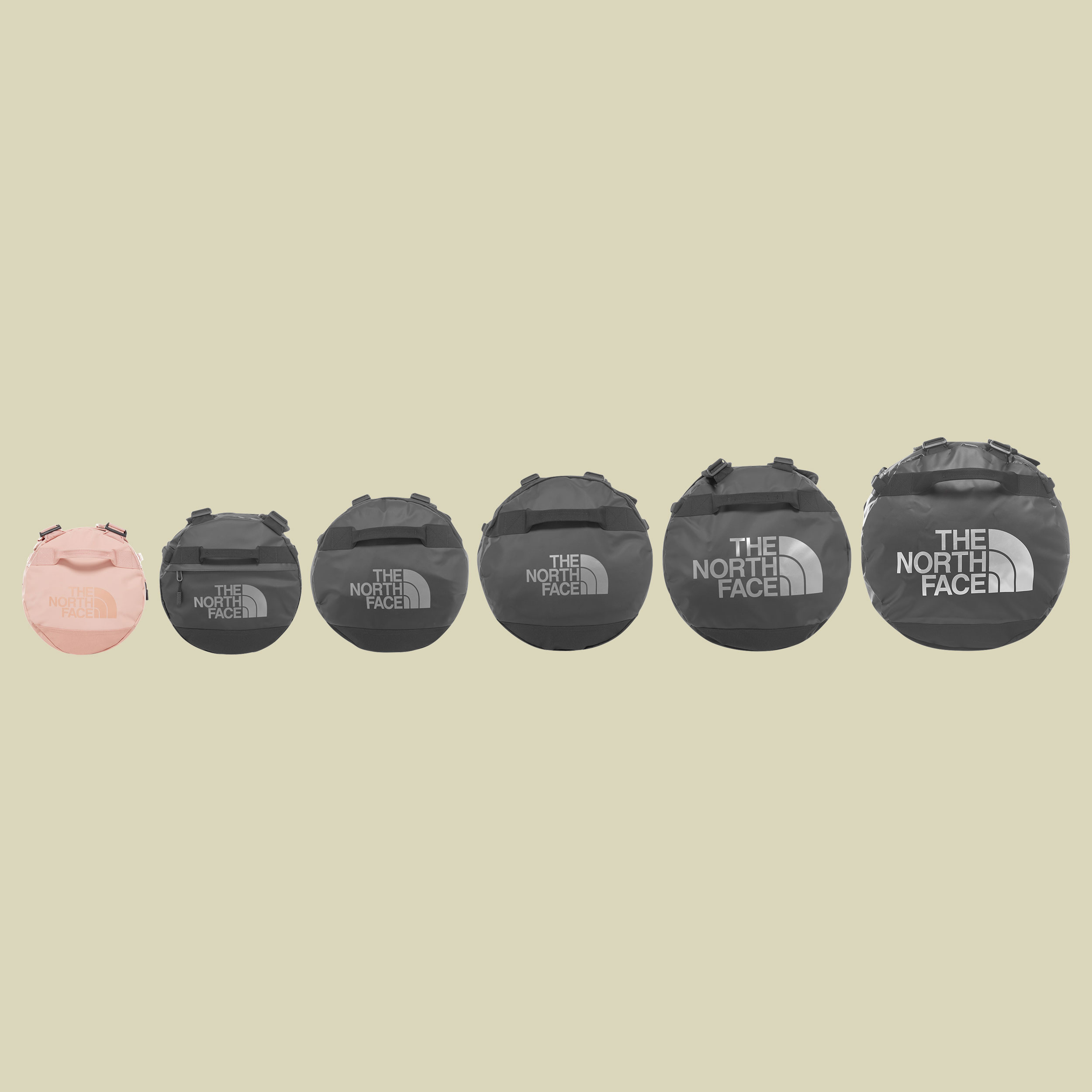 Base Camp Duffel XS Volumen 31 Farbe misty rose/misty rose