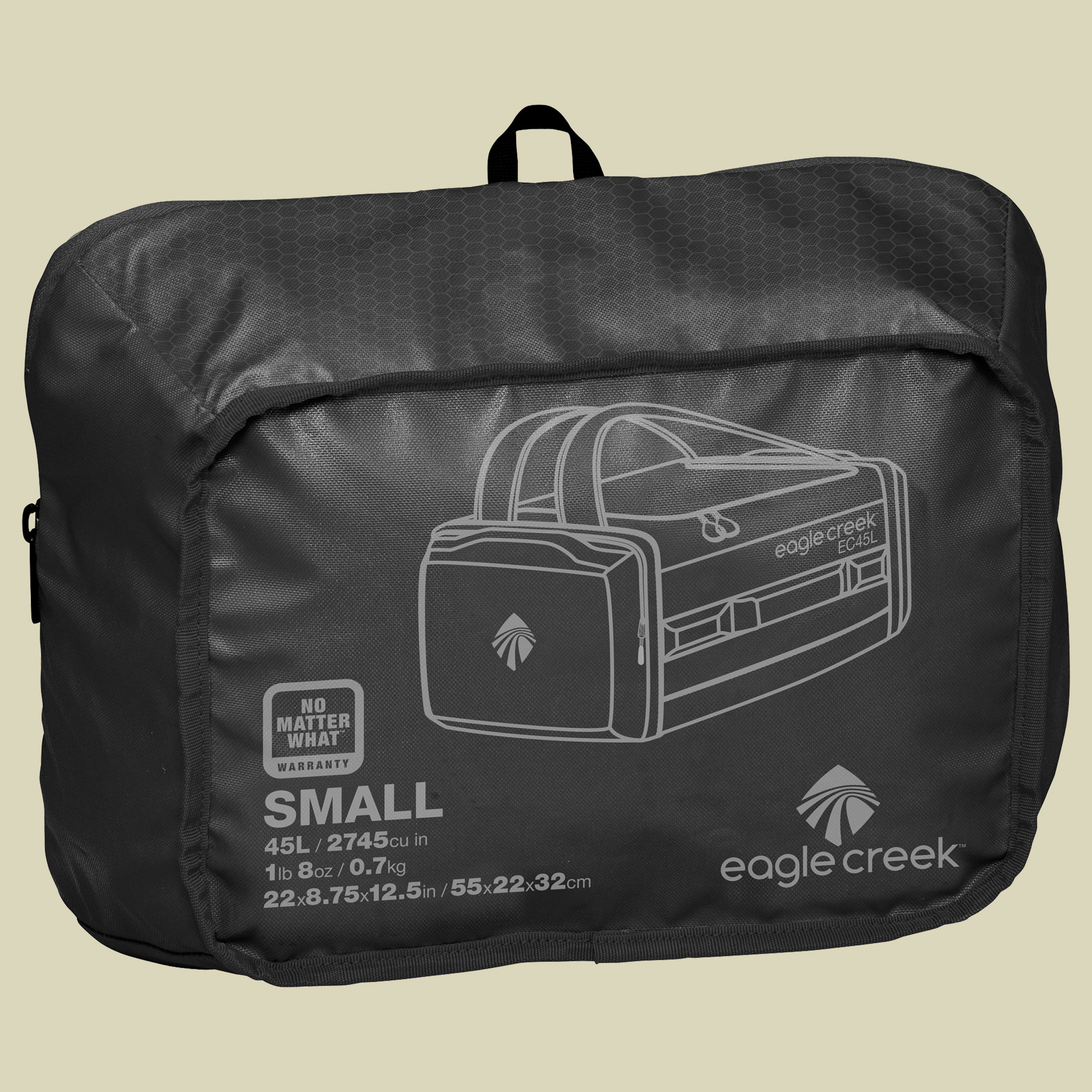 Cargo Hauler Duffel Volumen 45 Farbe black