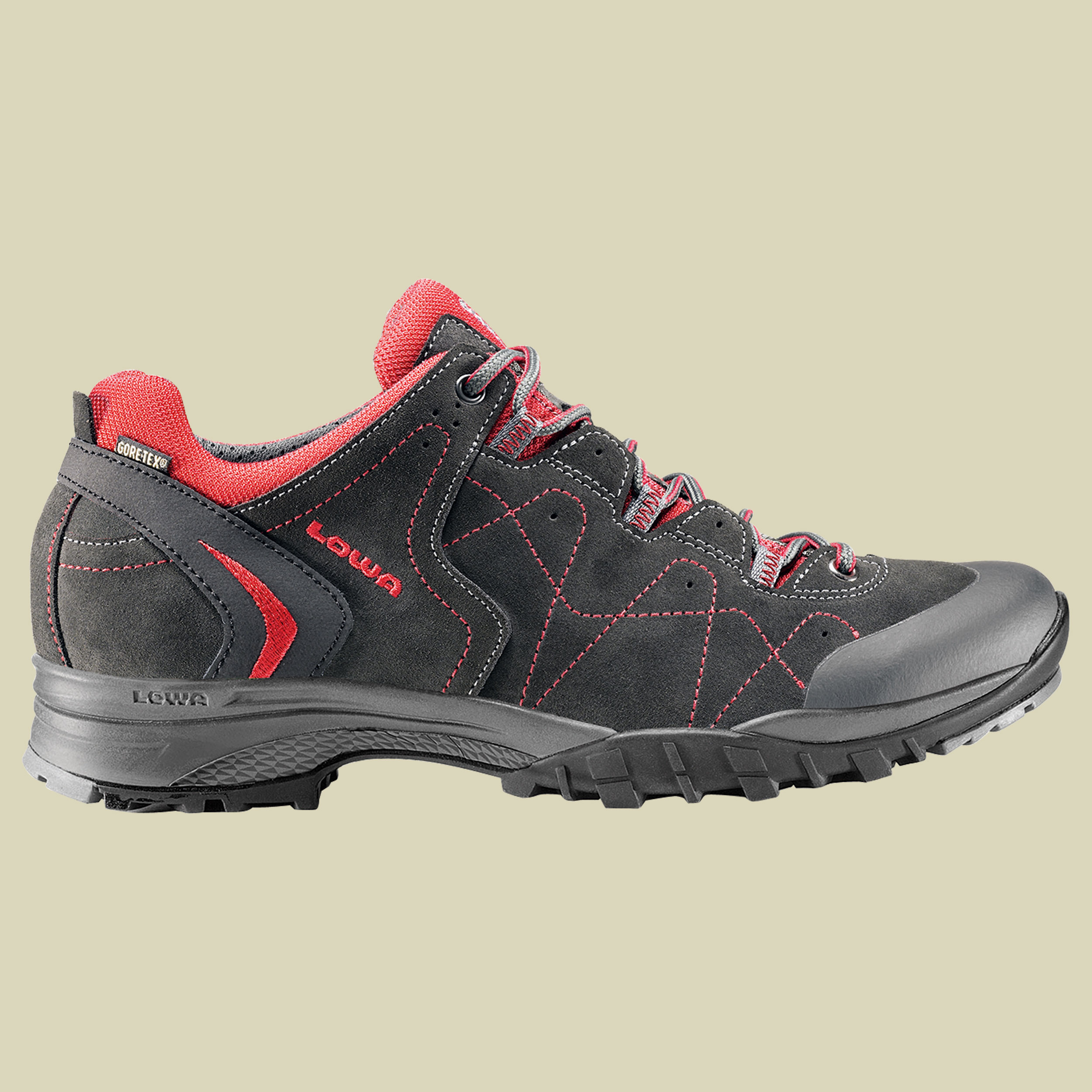 Focus GTX LO Größe UK 8 Farbe anthracite-red