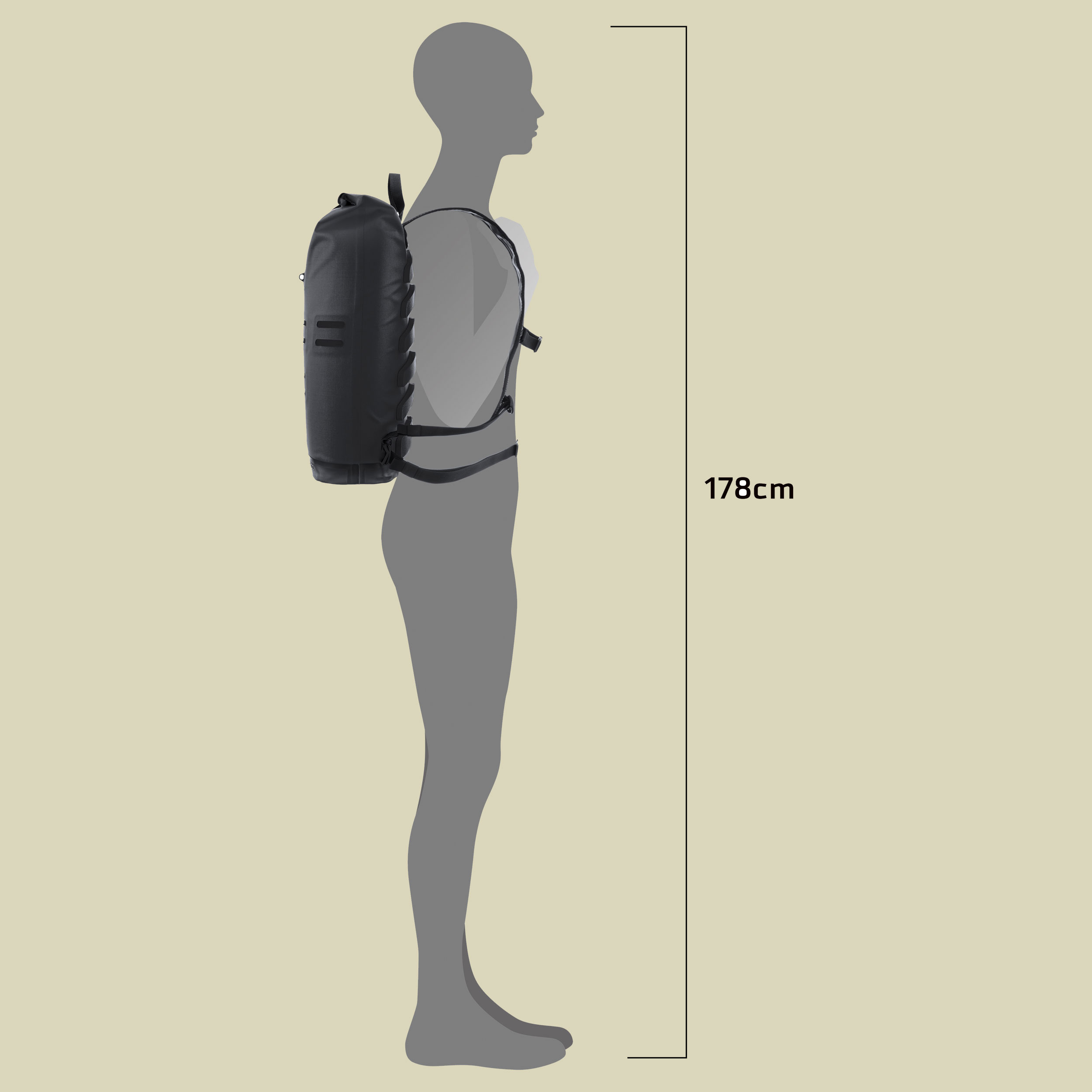 Commuter Daypack schwarz 21 - black