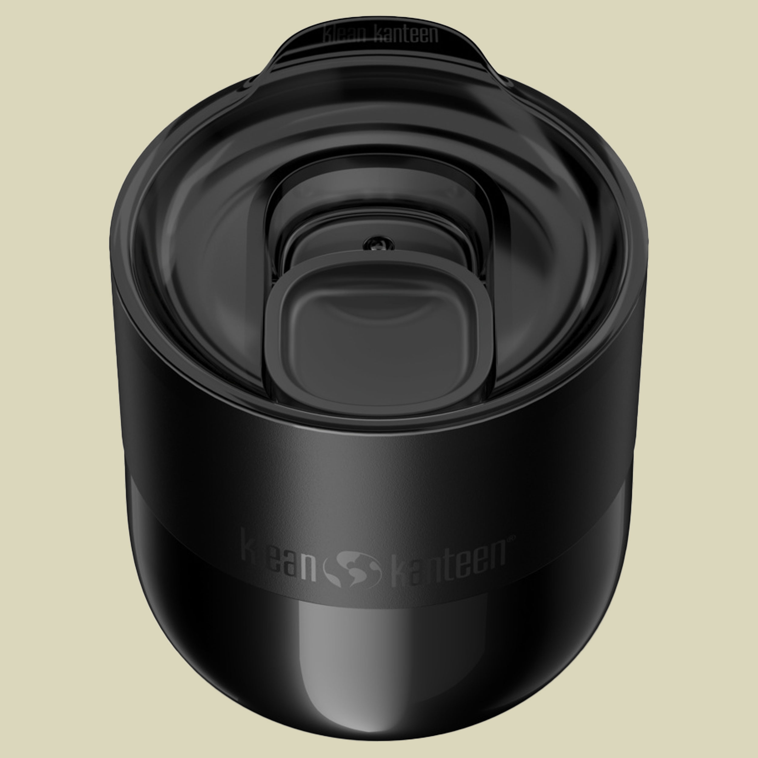 Rise Lowball w/Slide Lid 237ml one size schwarz - black