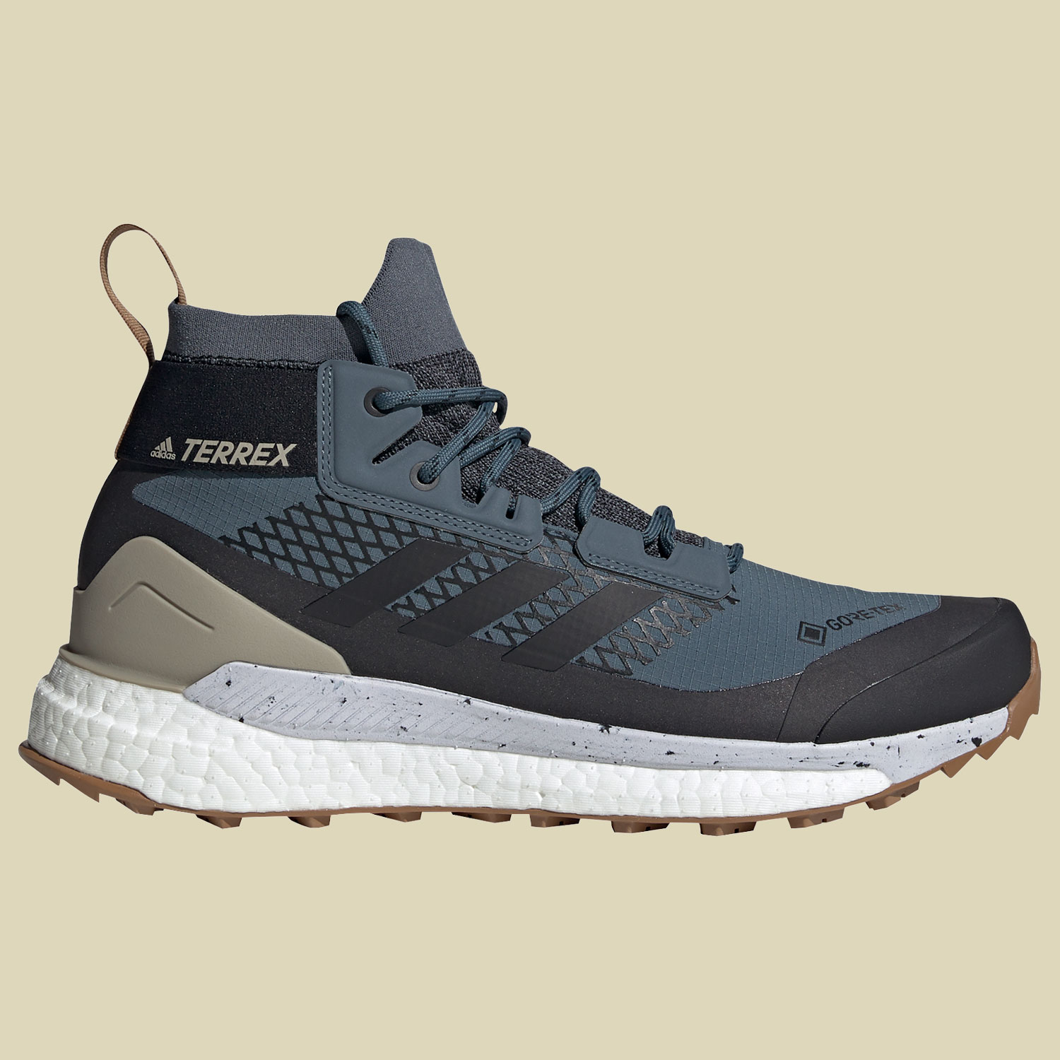 Terrex Free Hiker GTX Men Größe UK 8 Farbe legacy blue/core black/raw desert