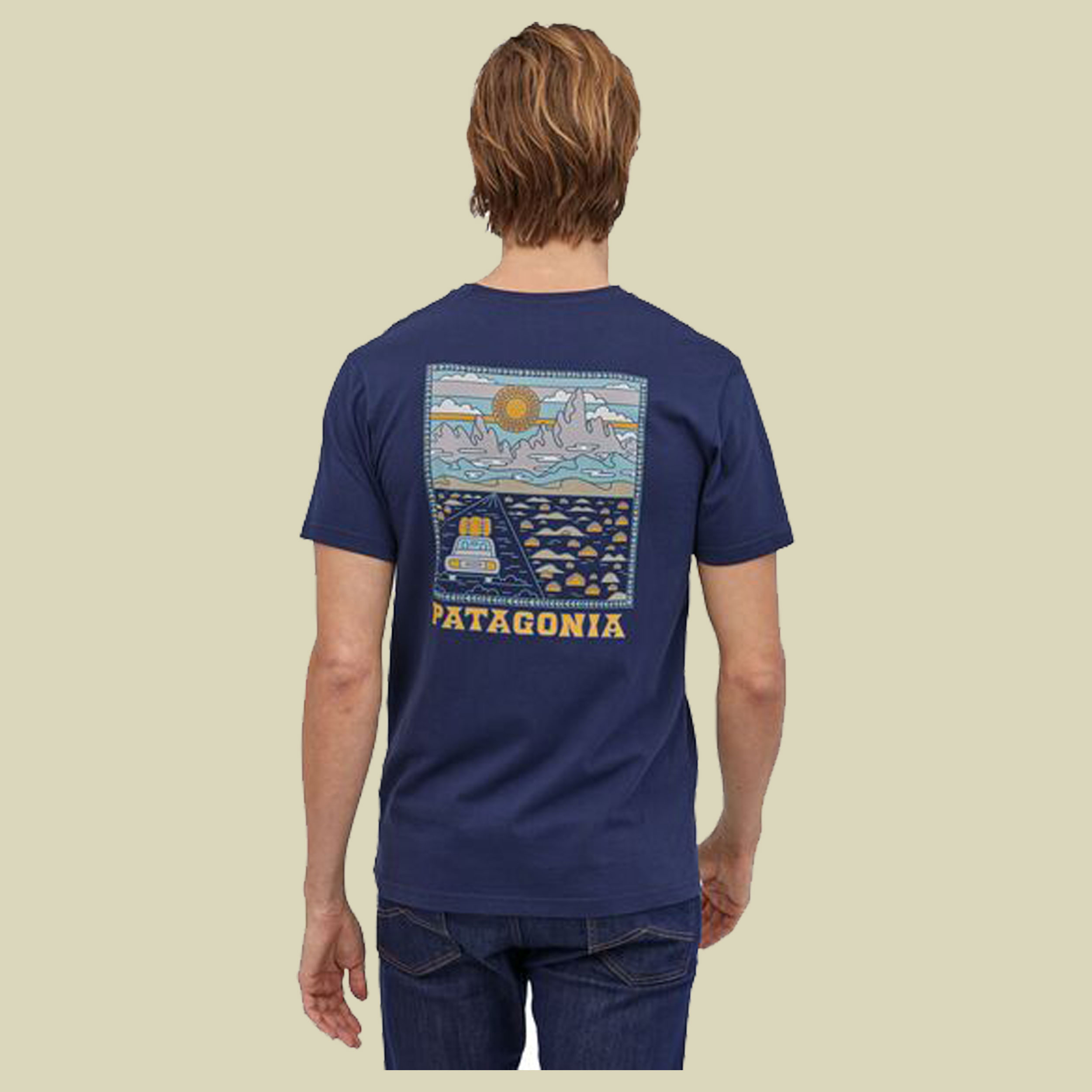 Summit Road Organic T-Shirt Men Größe XXL Farbe classic navy