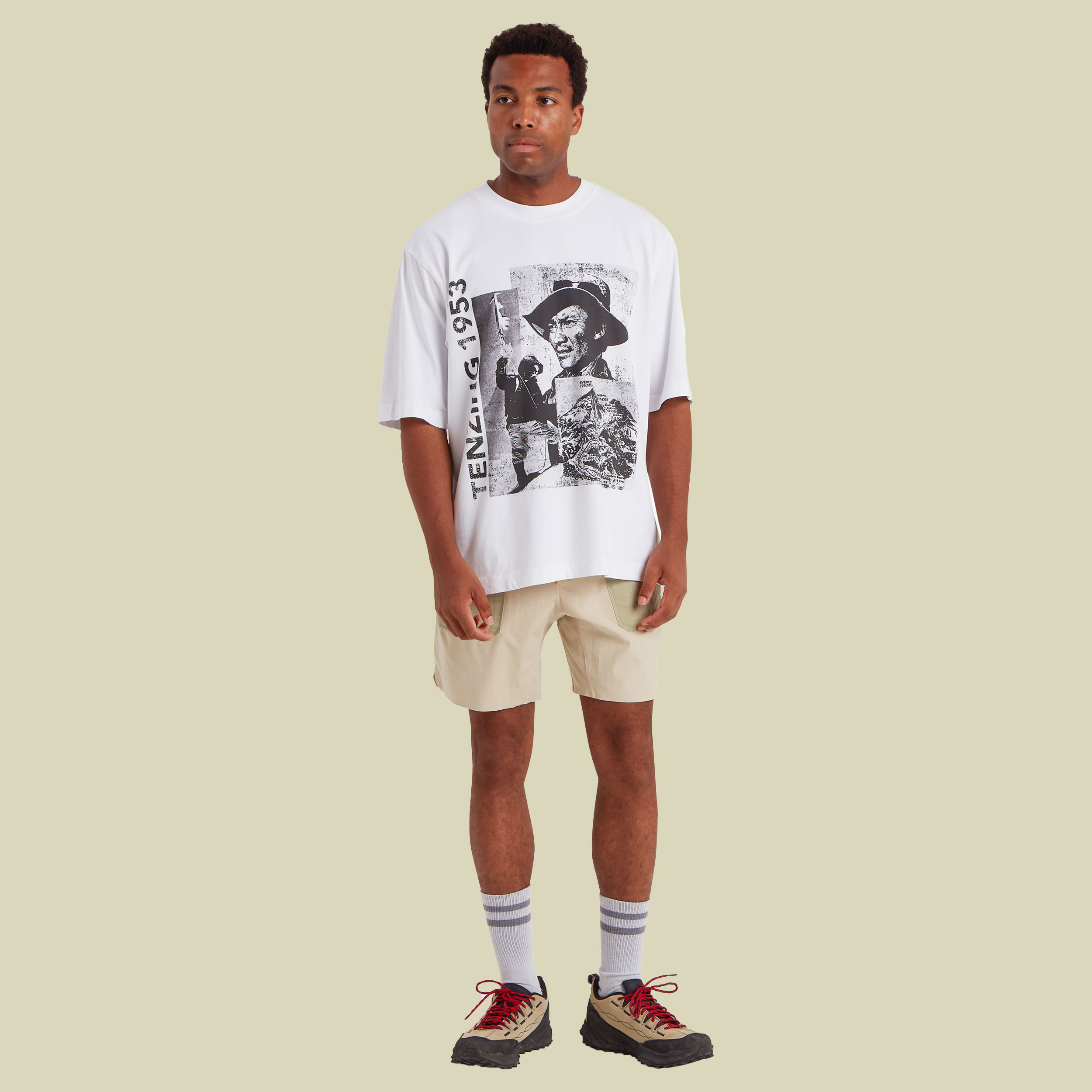 Tenzing Tee Men XL weiß - Farbe katha white