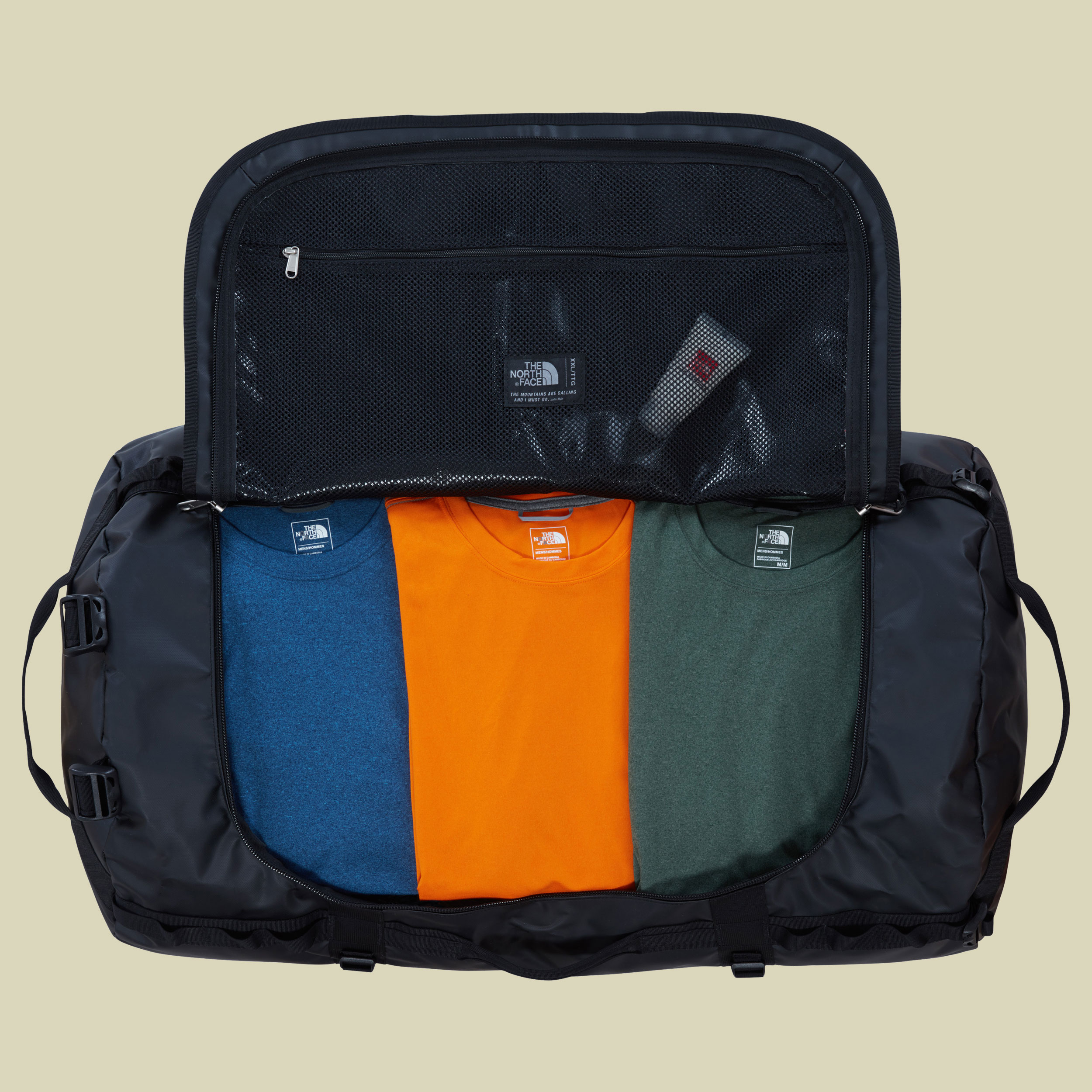 Base Camp Duffel XXL Größe 150 Farbe TNF black