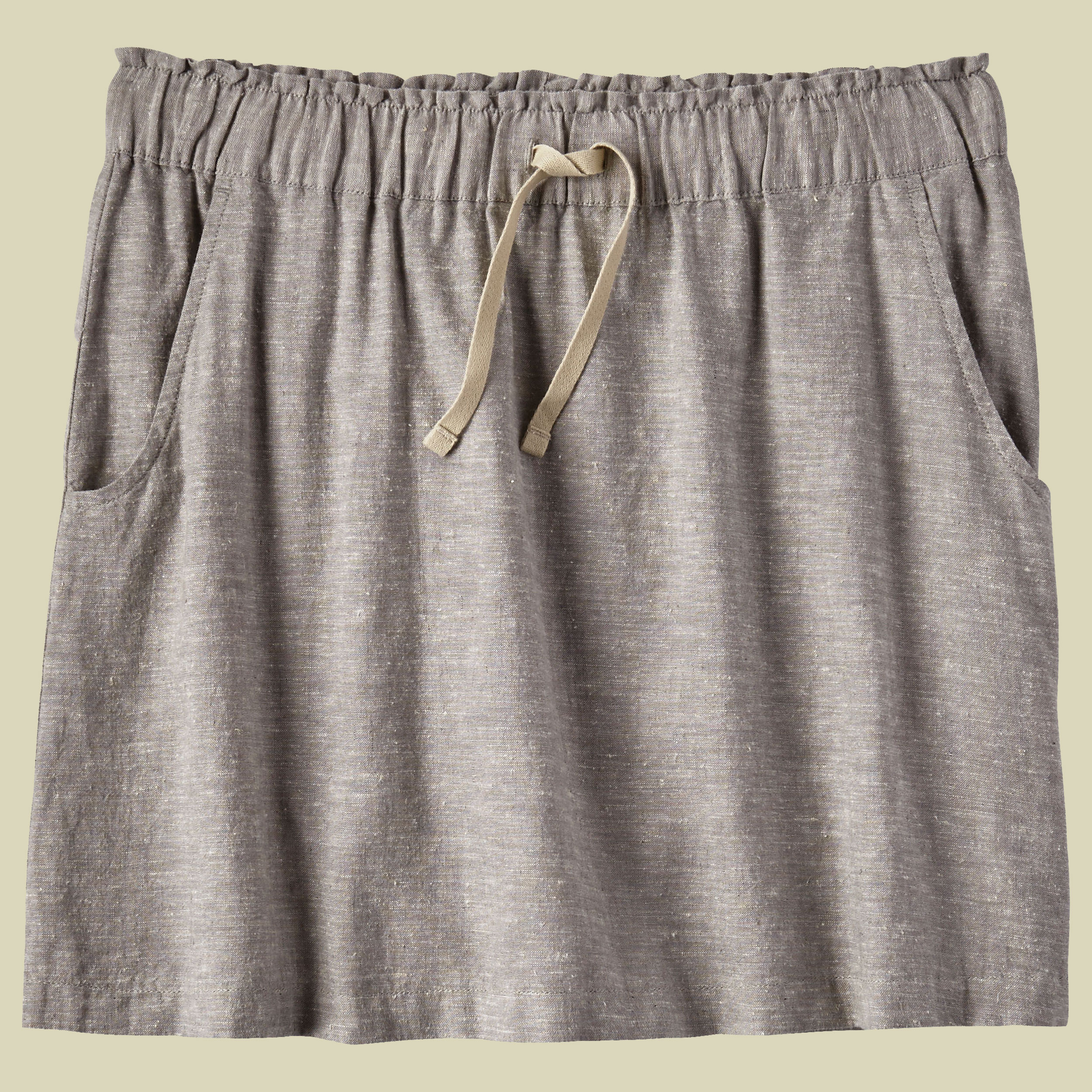 Island Hemp Beach Skirt Women Größe S Farbe chambray:feather grey