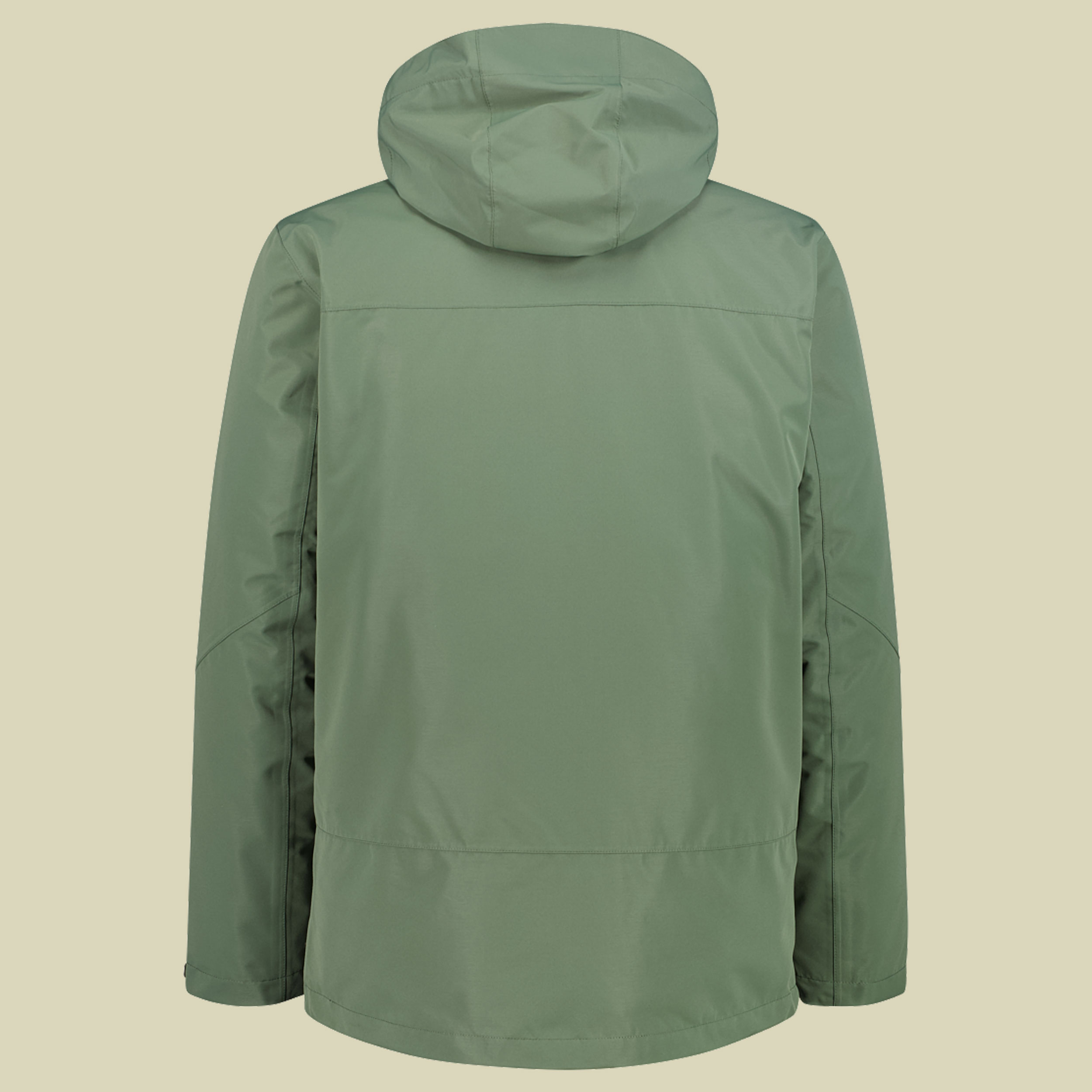 Man Jacket Zip Hood Detachable Inn.Jacket 33Z1577D 56 grün II - Farbe musk