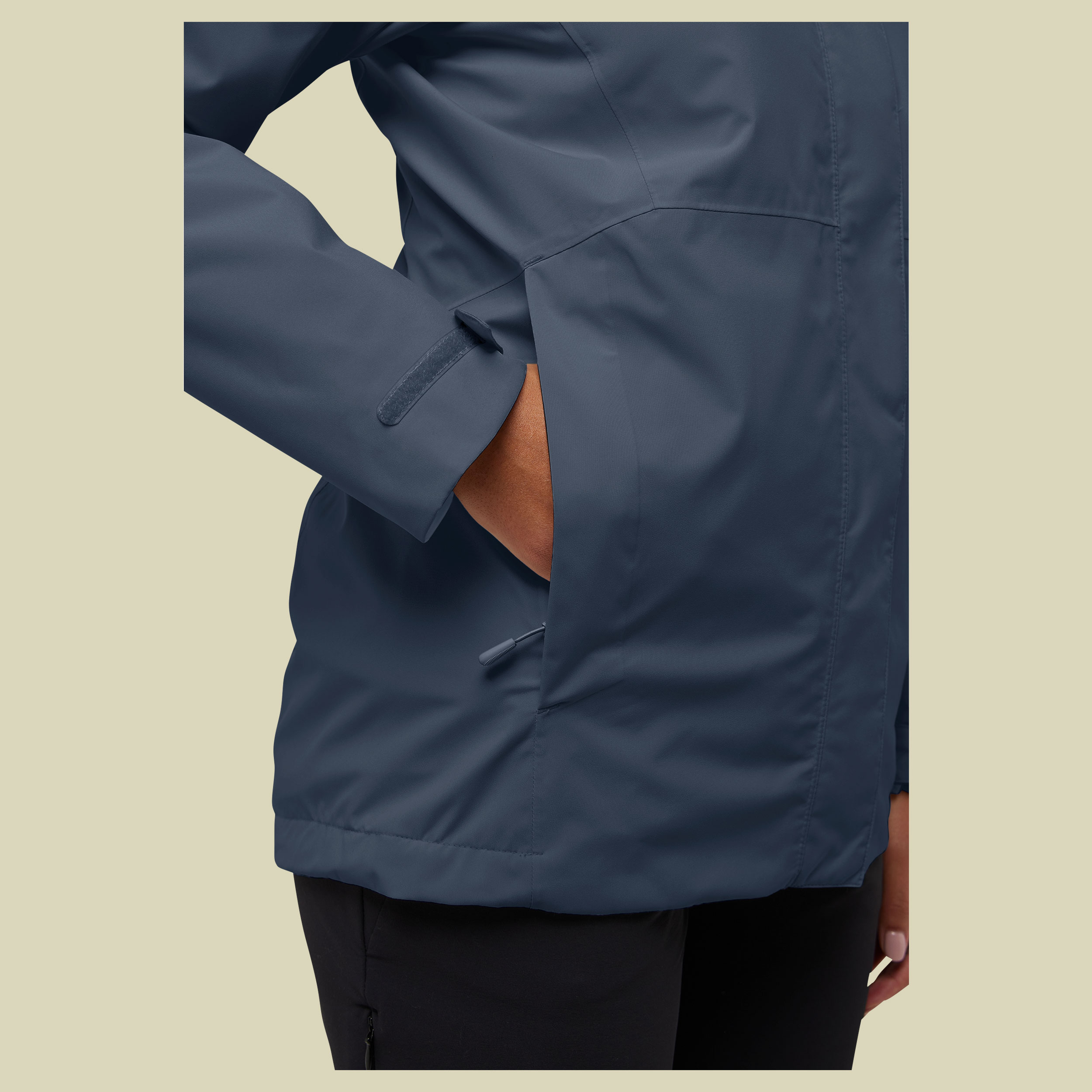 Rotwand 3IN1 Jacket Women XL blau - midnight sky