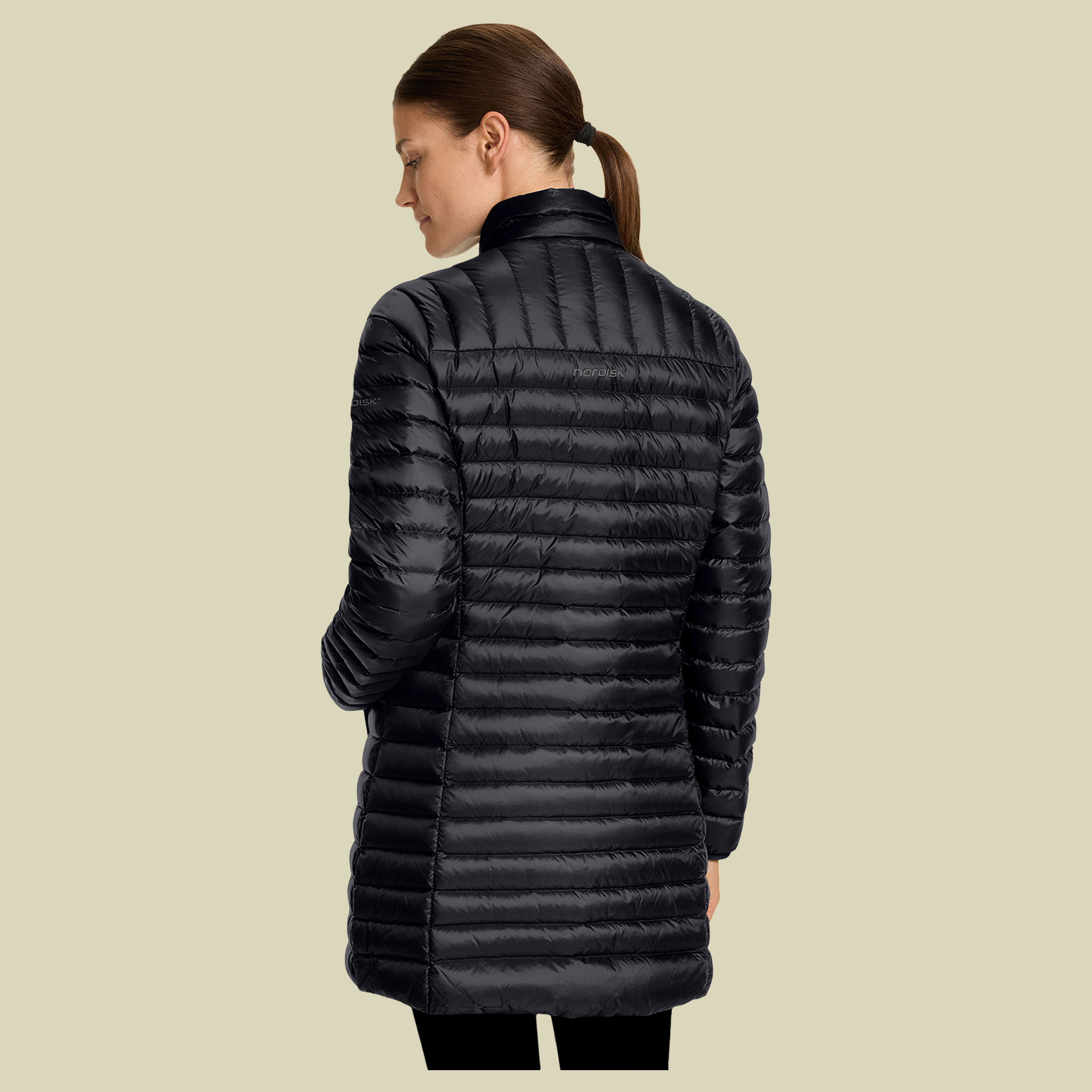 Liz Twin Down Coat Women schwarz XL - cavier black