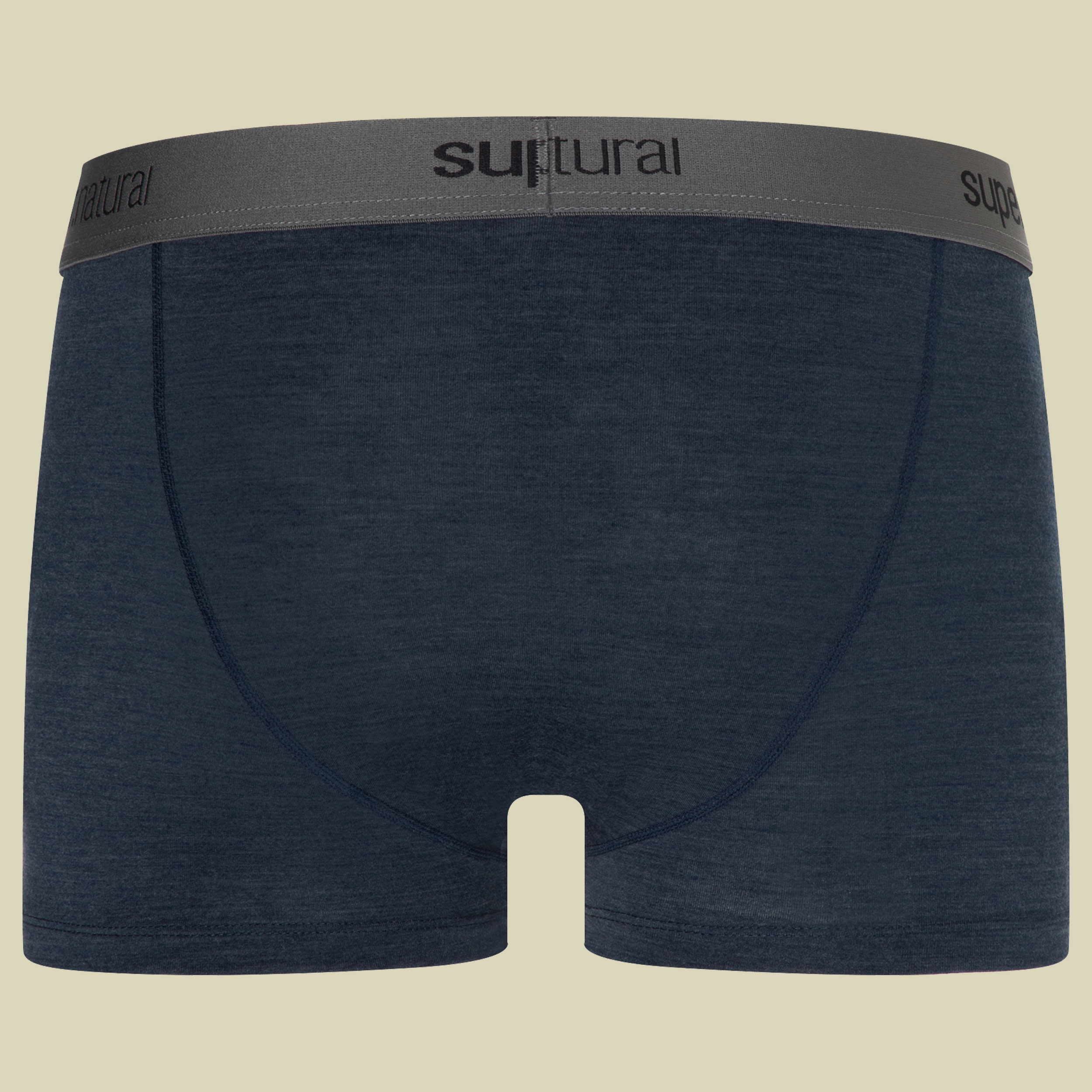 Base Boxer Men Double Pack Größe L  Farbe jet black melange/navy blazer melange