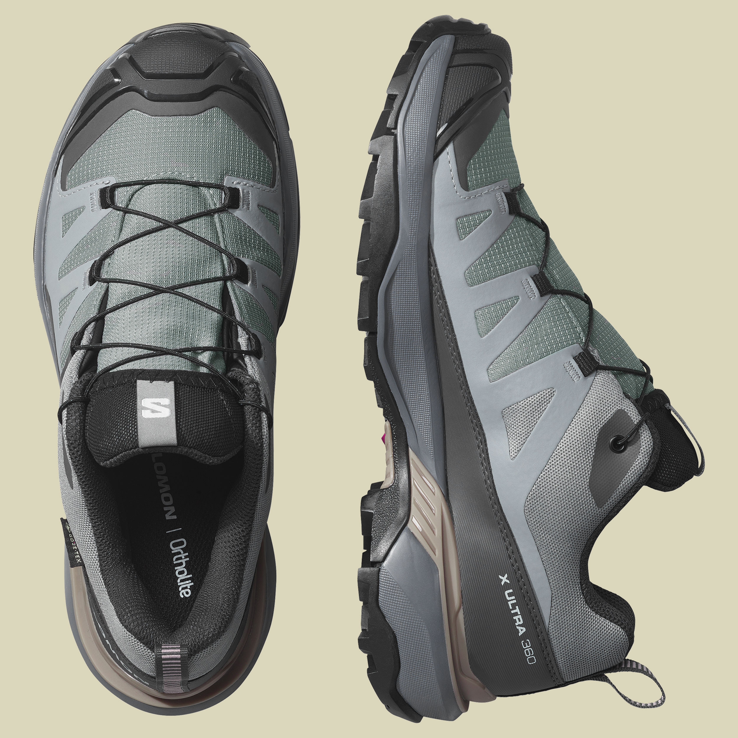X Ultra 360 GTX Women UK 8,5 grau2 - sedona sage/urban chic