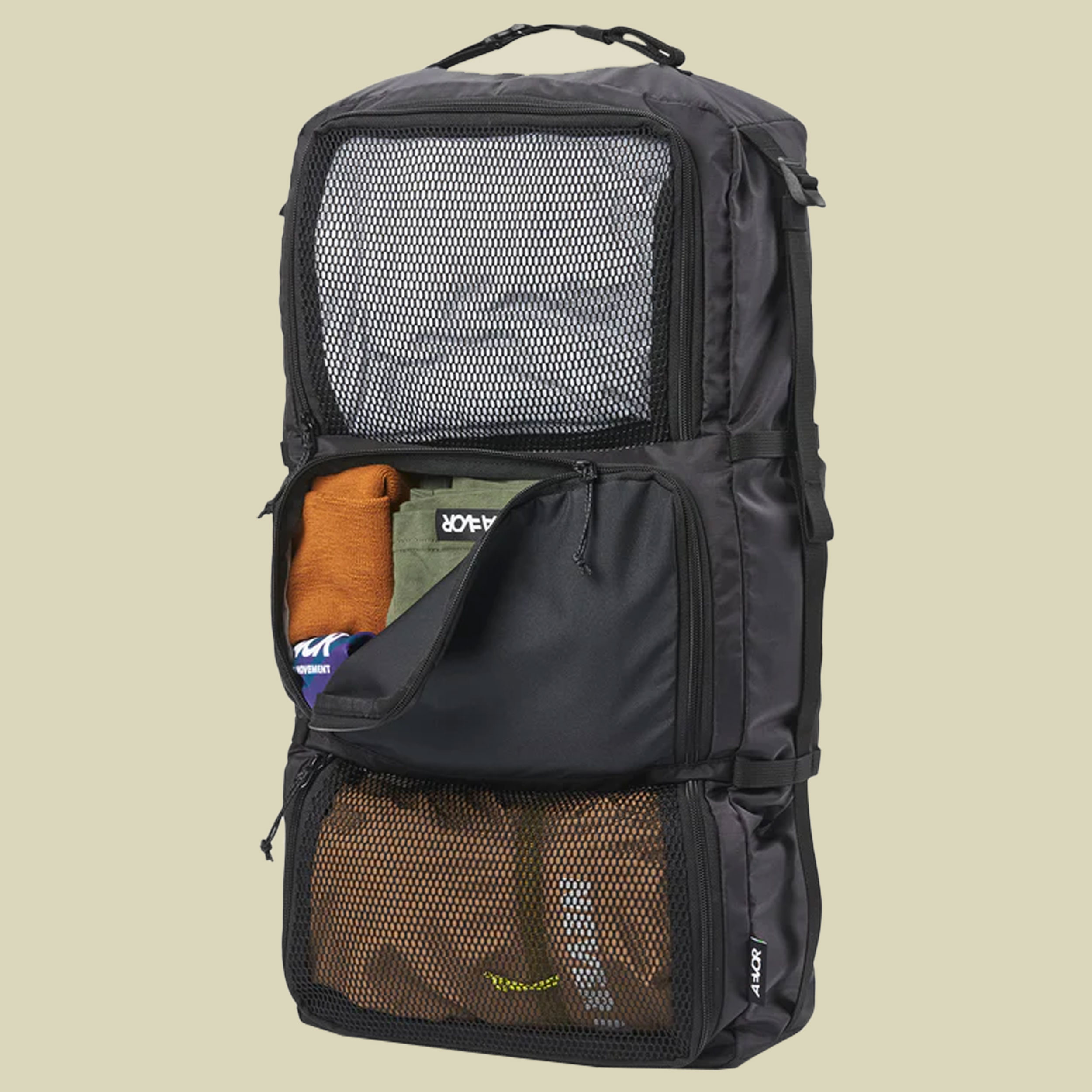 Travel Trunk schwarz one size ripstop black