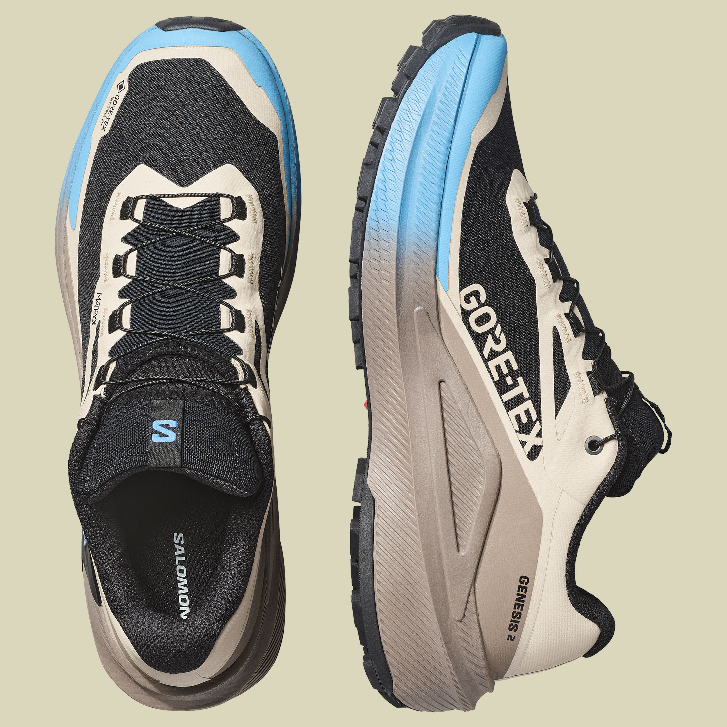 GENESIS 2 GTX Men UK 9 mehrfarbig - oxford/walnut/niagara