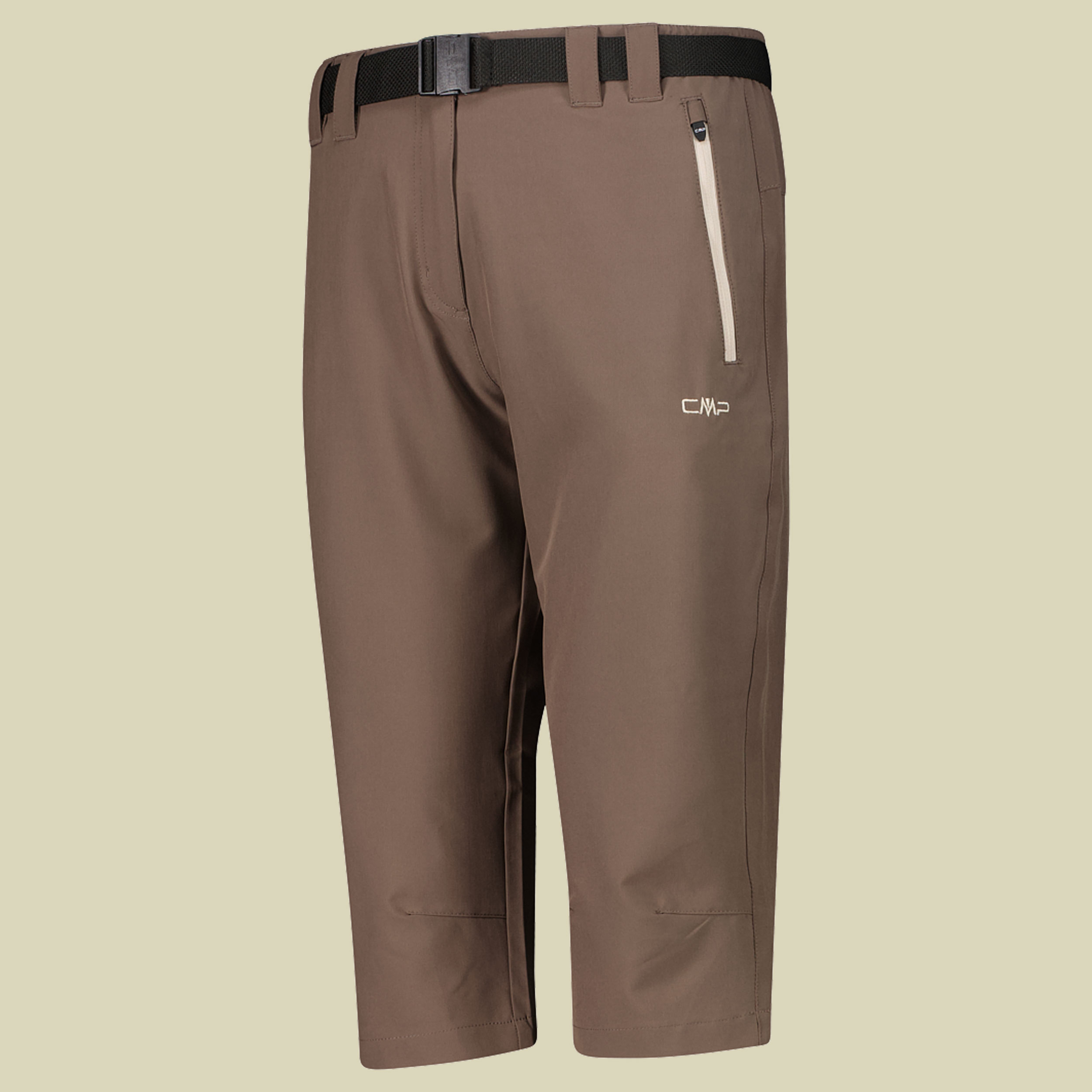 Woman Capri Stretch 3T51246 braun2 36 - Farbe toffee