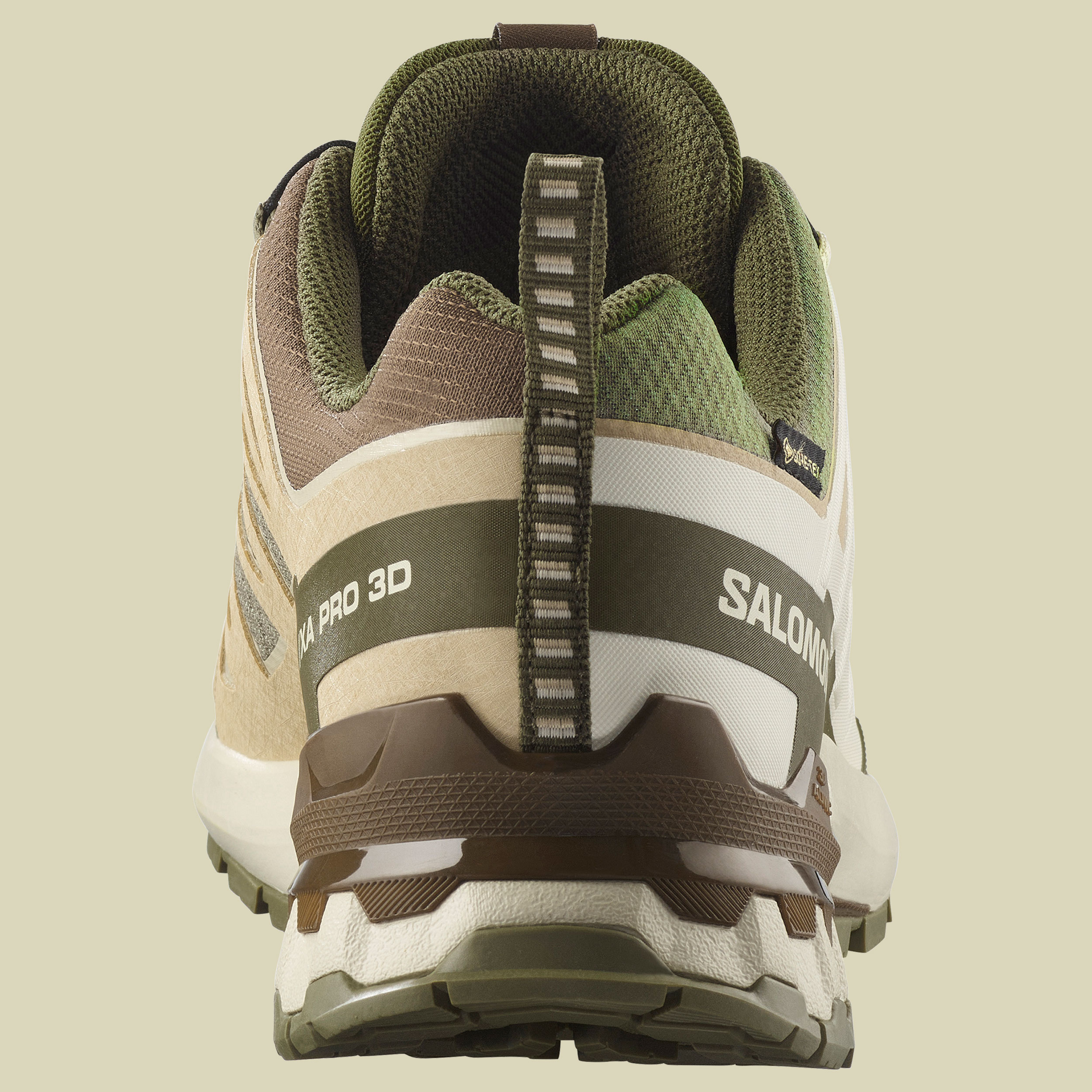XA PRO 3D V9 GTX Men grün UK 9 - deep lichen green/safari/dark earth