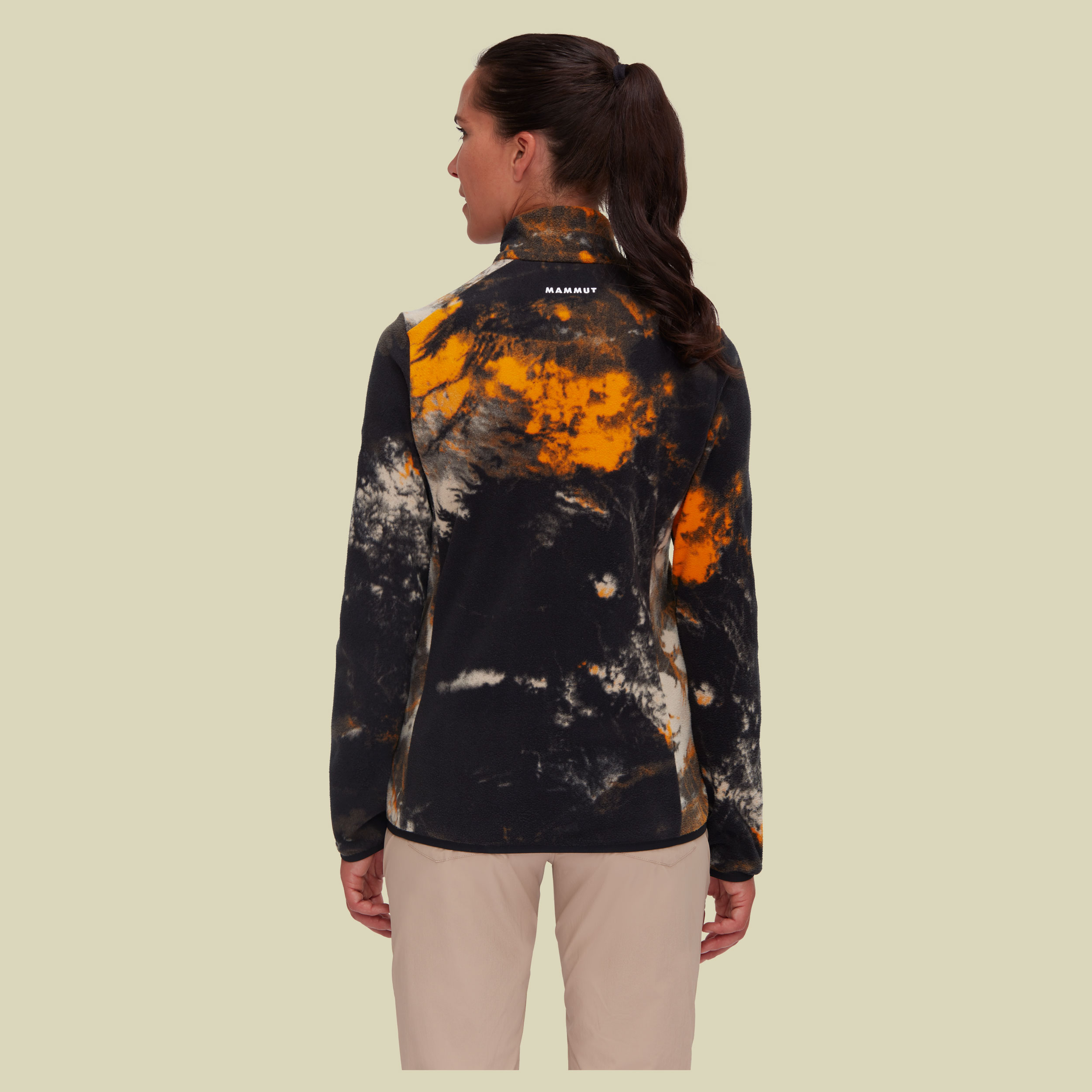 Innominata Light ML Jacket Women Sender L mehrfarbig - black-tangerine