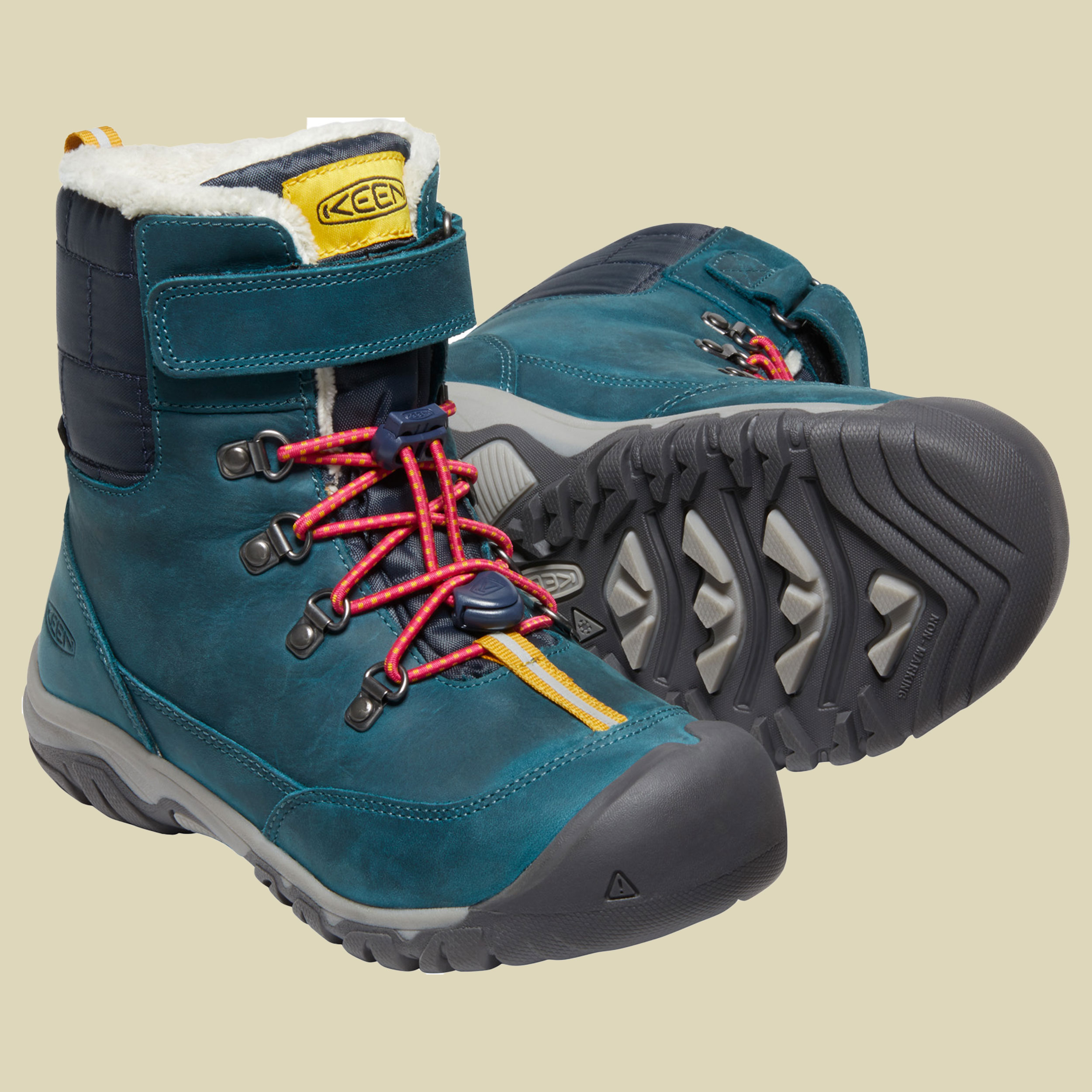 GRETA Boot WP Kids Größe 25-26 Farbe blue coral/pink peacock