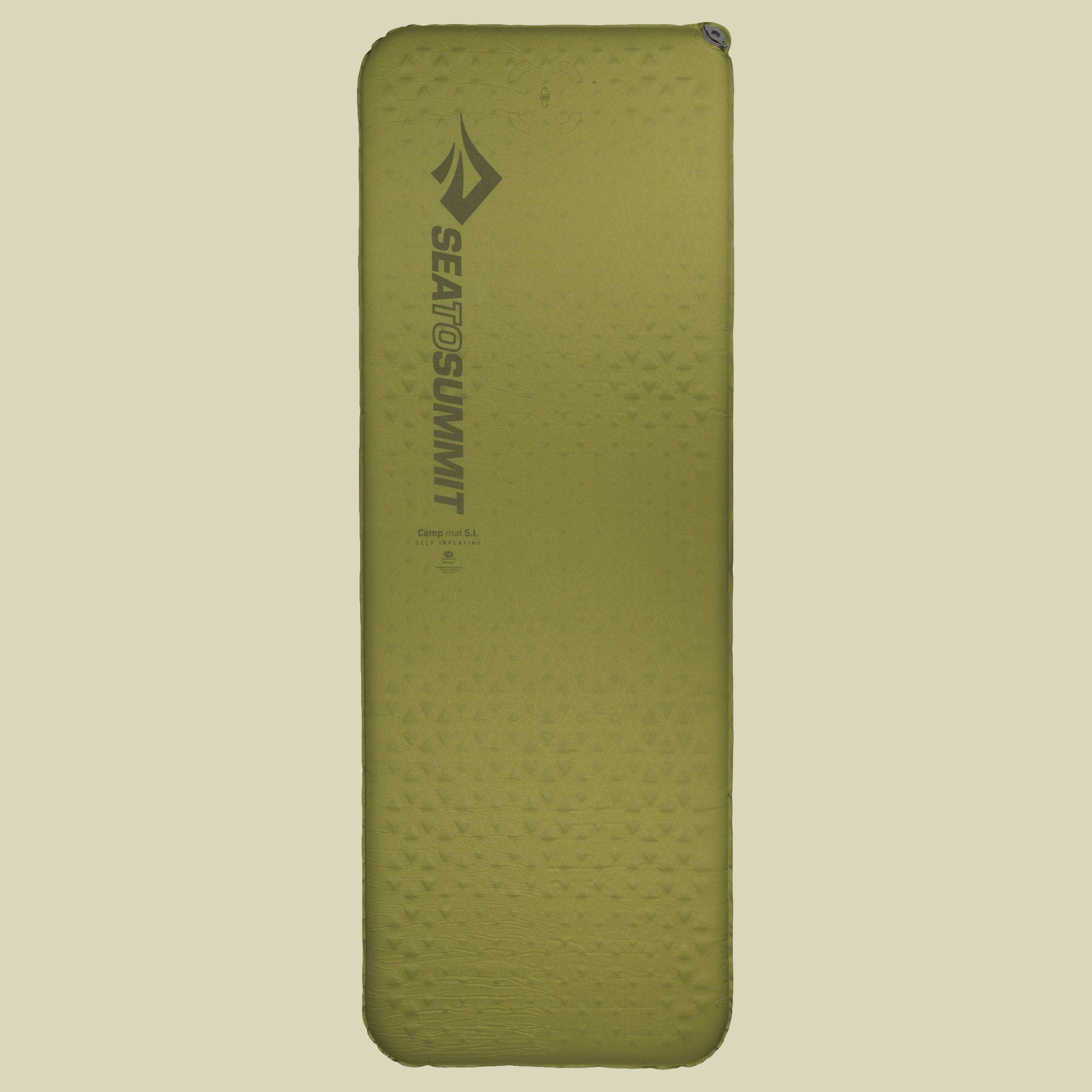 Camp Mat S.I. Rectangular Liegefläche 201 x 64 cm Farbe olive