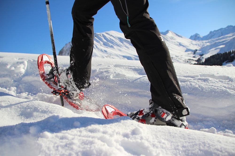 TSL Schneeschuhe im Einsatz