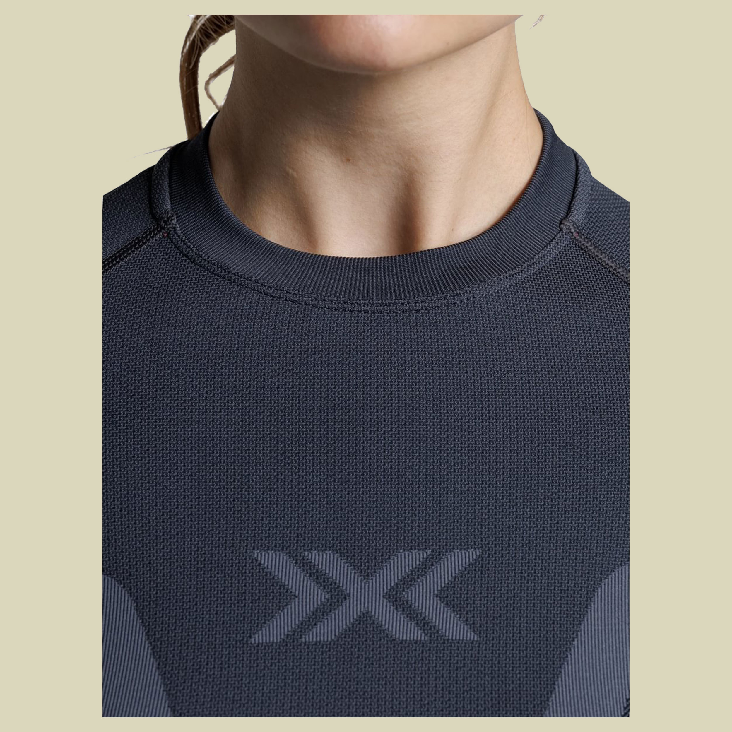 X-Bionic X-Ential Baselayer LS Women XL grau - anthracite