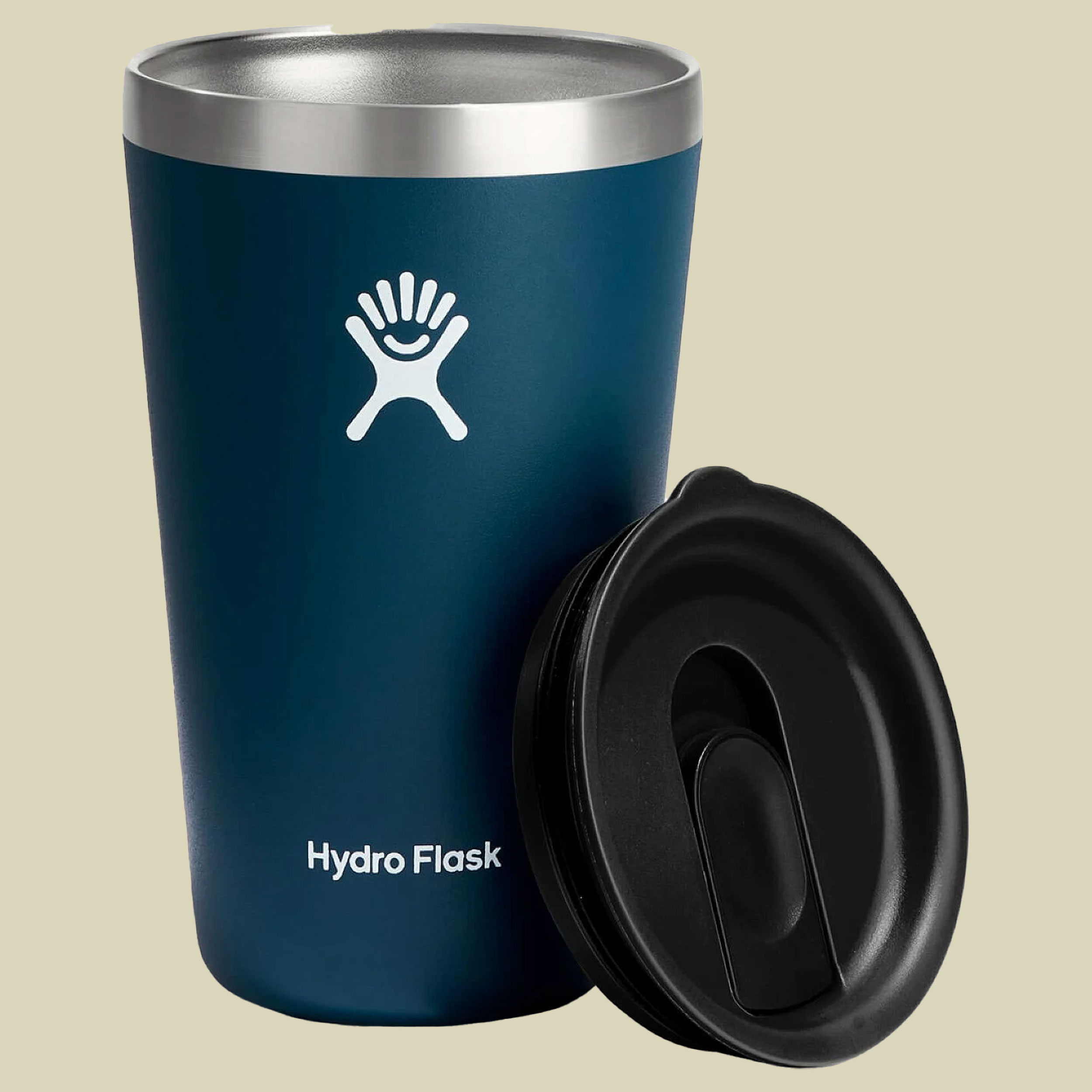 16 oz All Around Tumbler Press-In Lid 473 ml blau - Farbe indigo