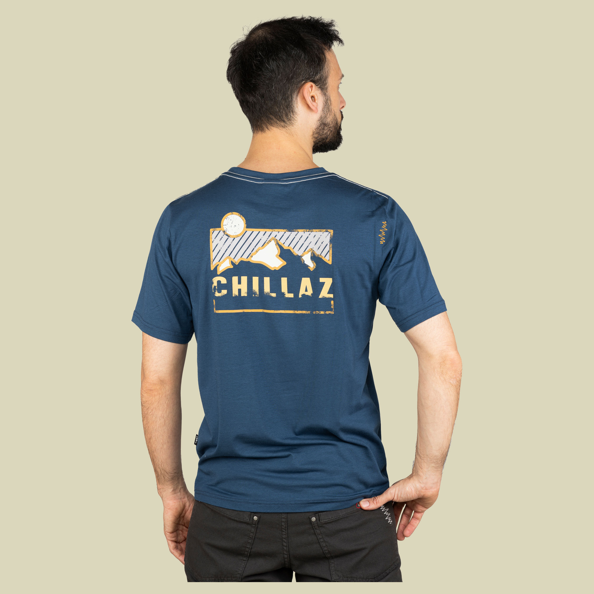 Bozen Mountain Logo Men XL blau - Farbe dark blue