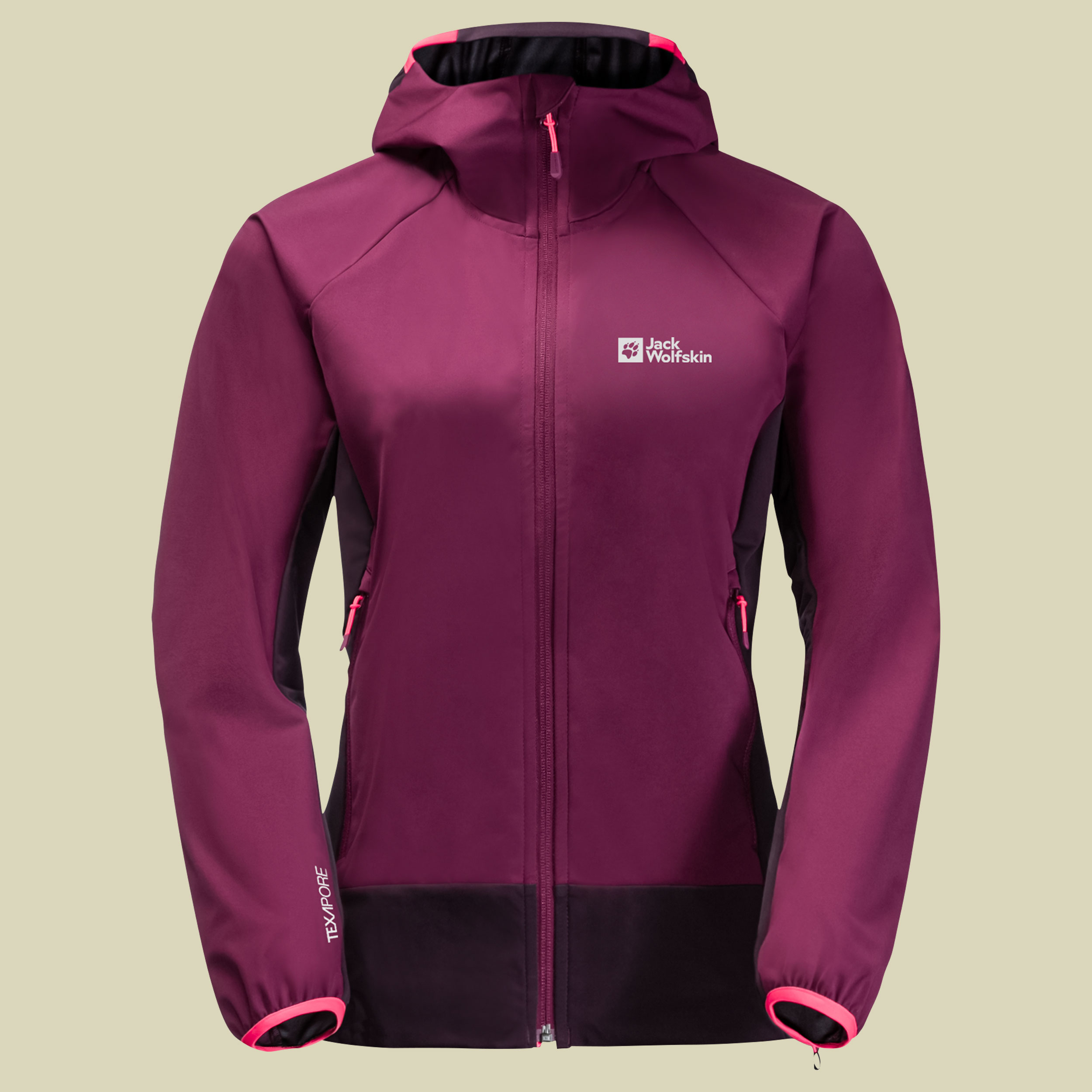 Eagle Peak II Hoody Women Größe XL Farbe wild berry