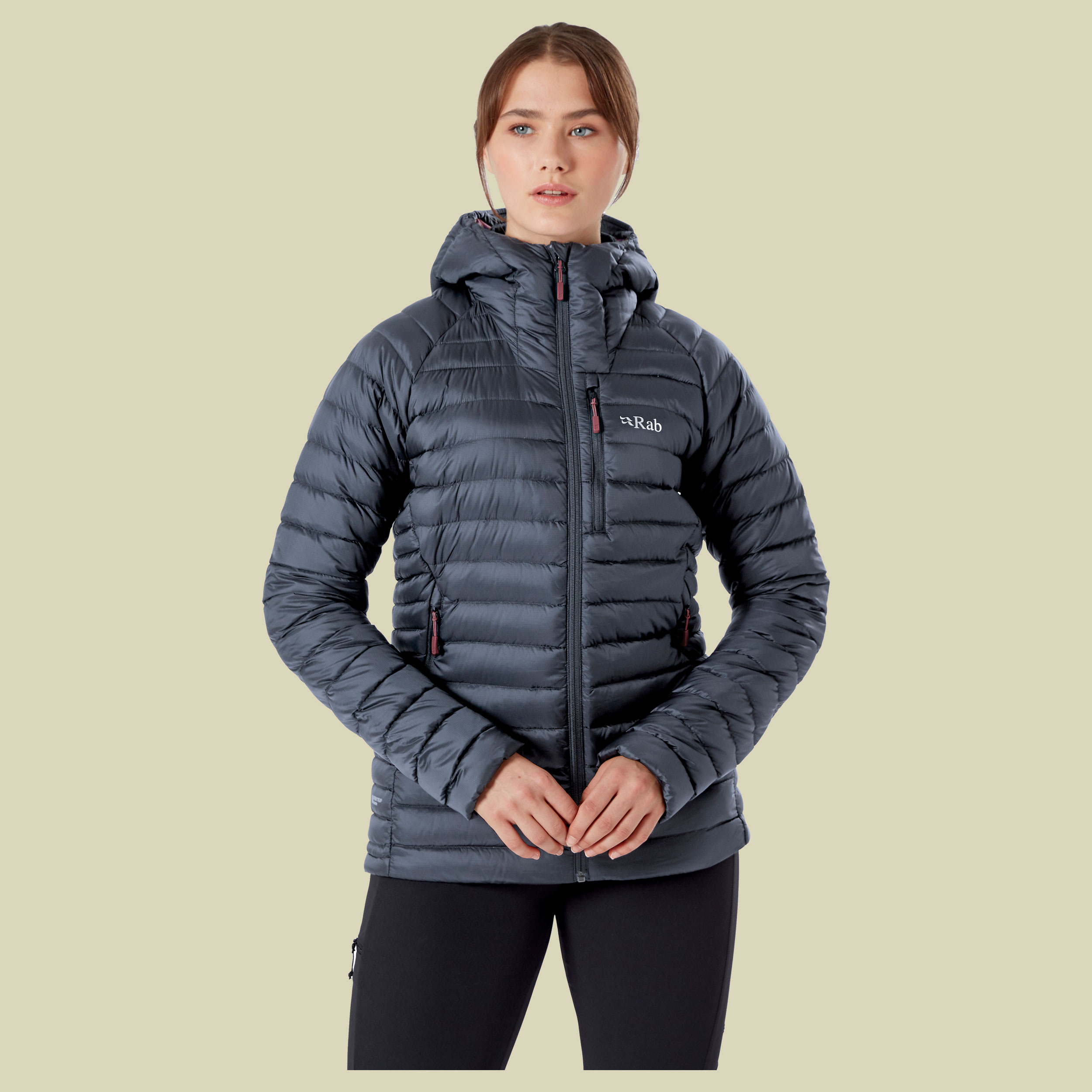 Microlight Alpine Jacket Women Größe 40 (12) Farbe steel