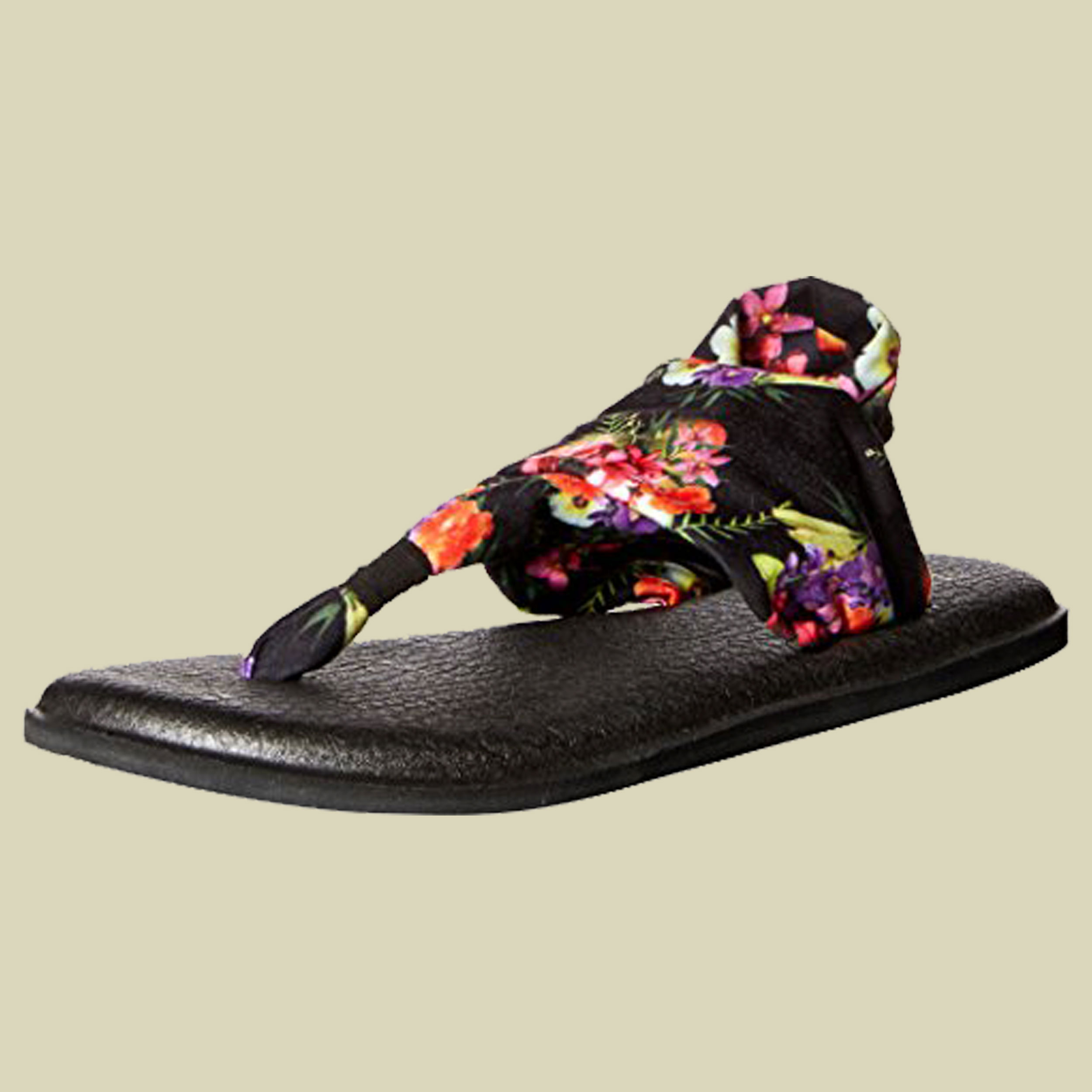Yoga Sling 2 Prints Sandals Women Größe UK 4 Farbe ocean-fuchsia congo