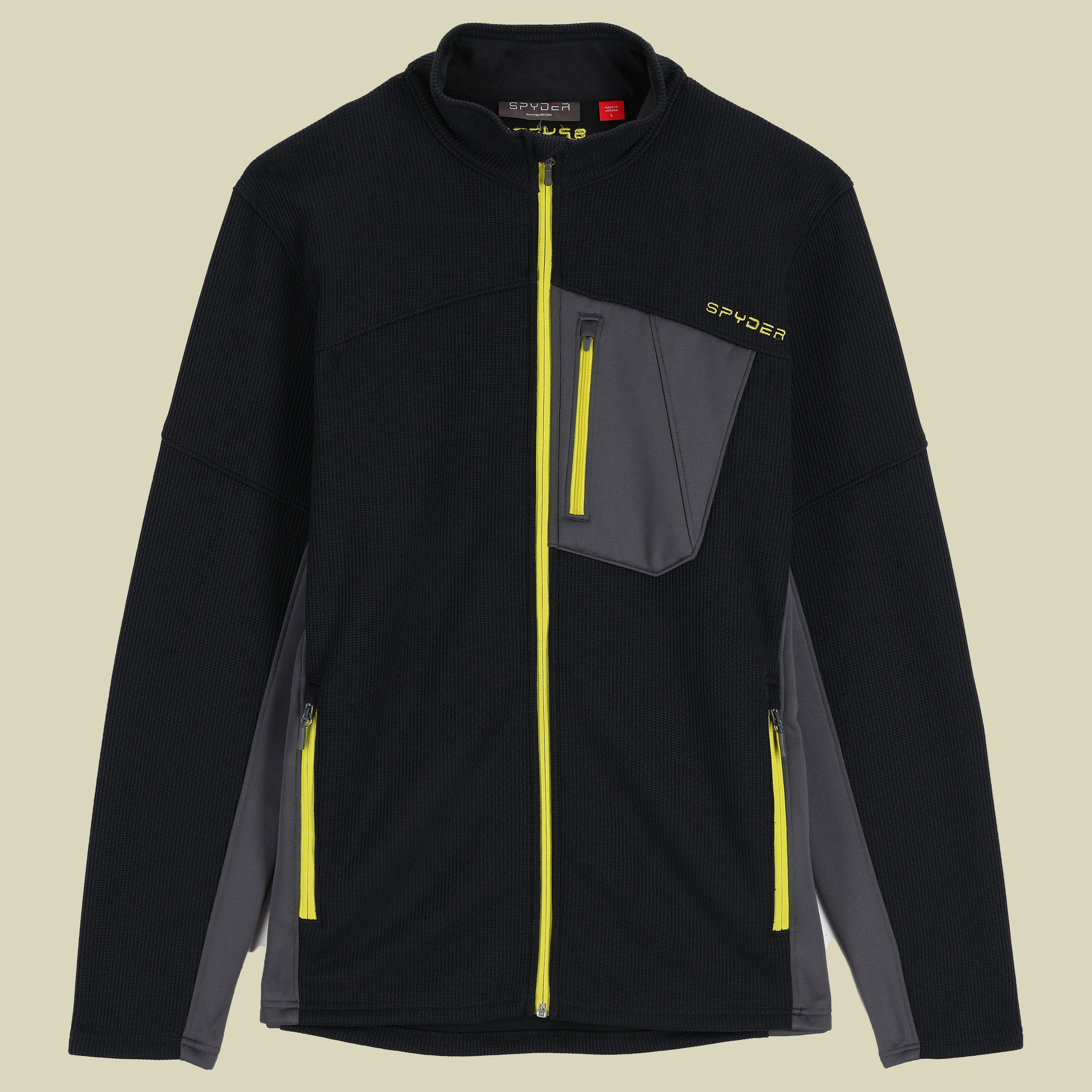 Spyder Bandit Full Zip Men-Herren Fleecejacke- naturzeit