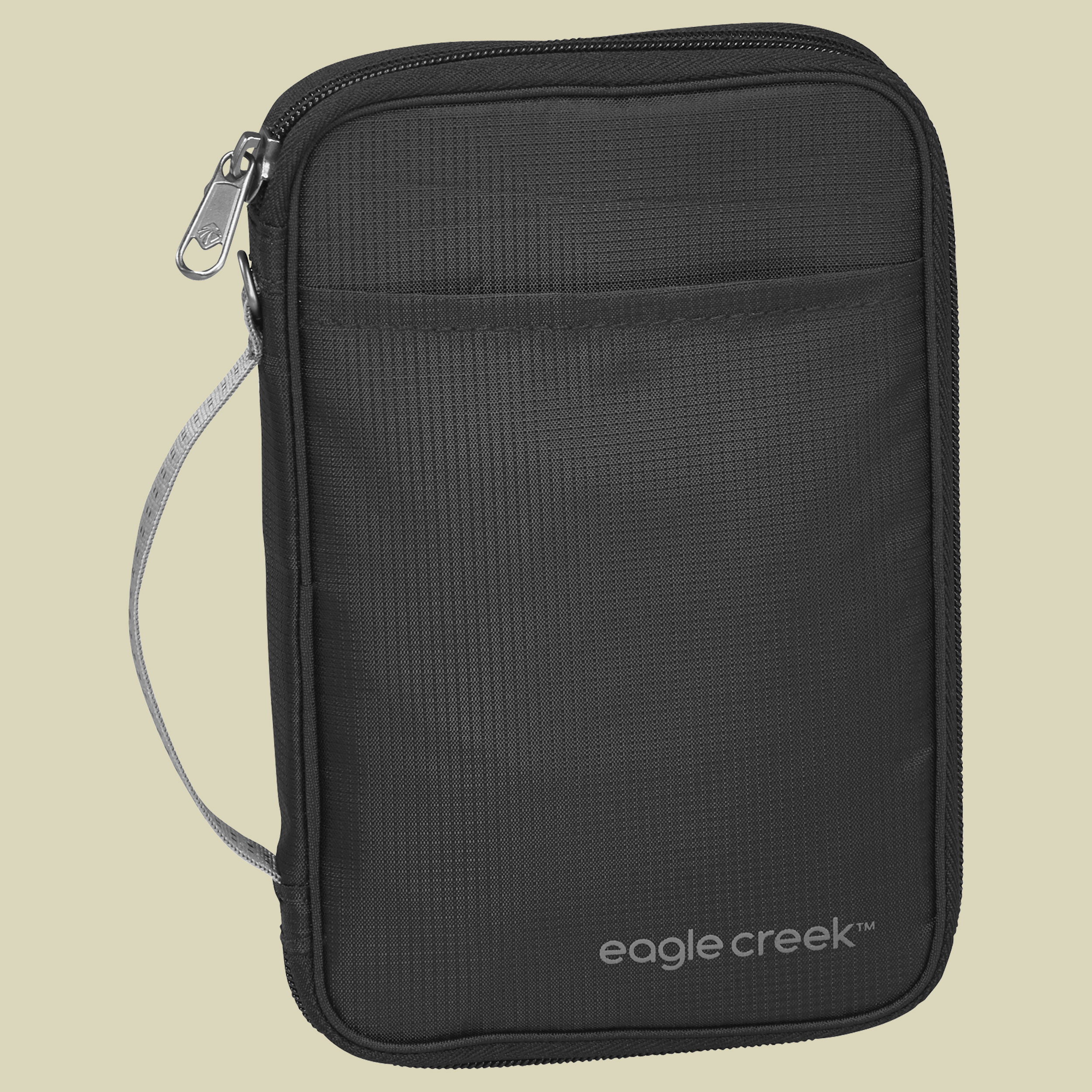 RFID Travel Zip Organizer Größe 13,5 x 20,5 cm Farbe black