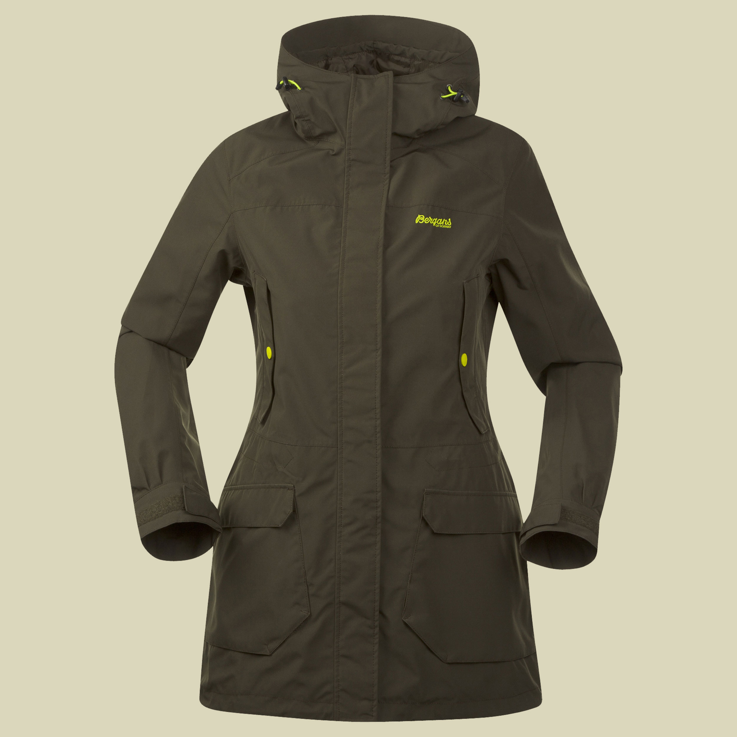 Lone Jacket Lady Größe XS Farbe dark olive/neon green