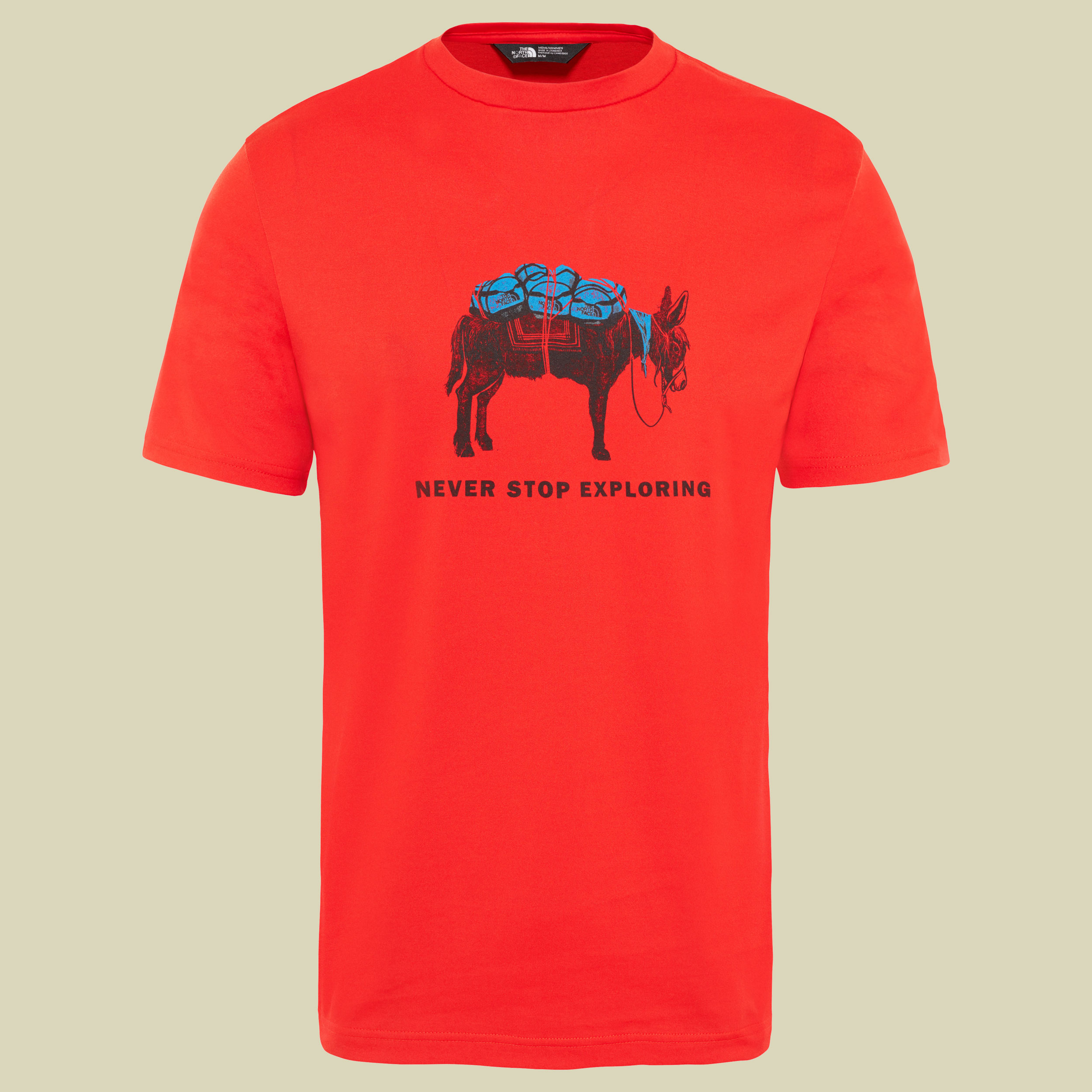 Tansa Tee Men Größe S Farbe fiery red