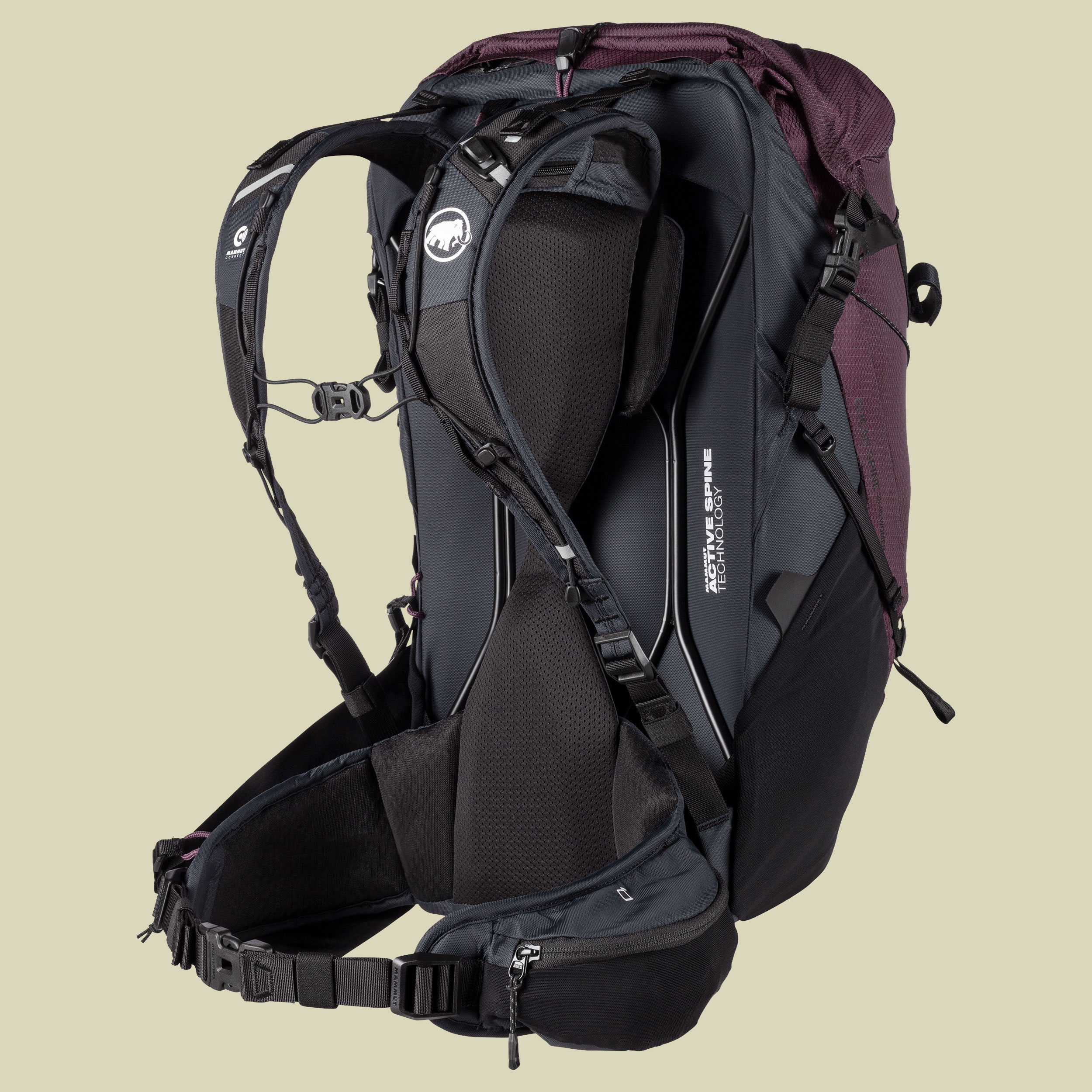 Ducan Spine 28-35 Women Volumen 28 L + 7 L Farbe galaxy-black