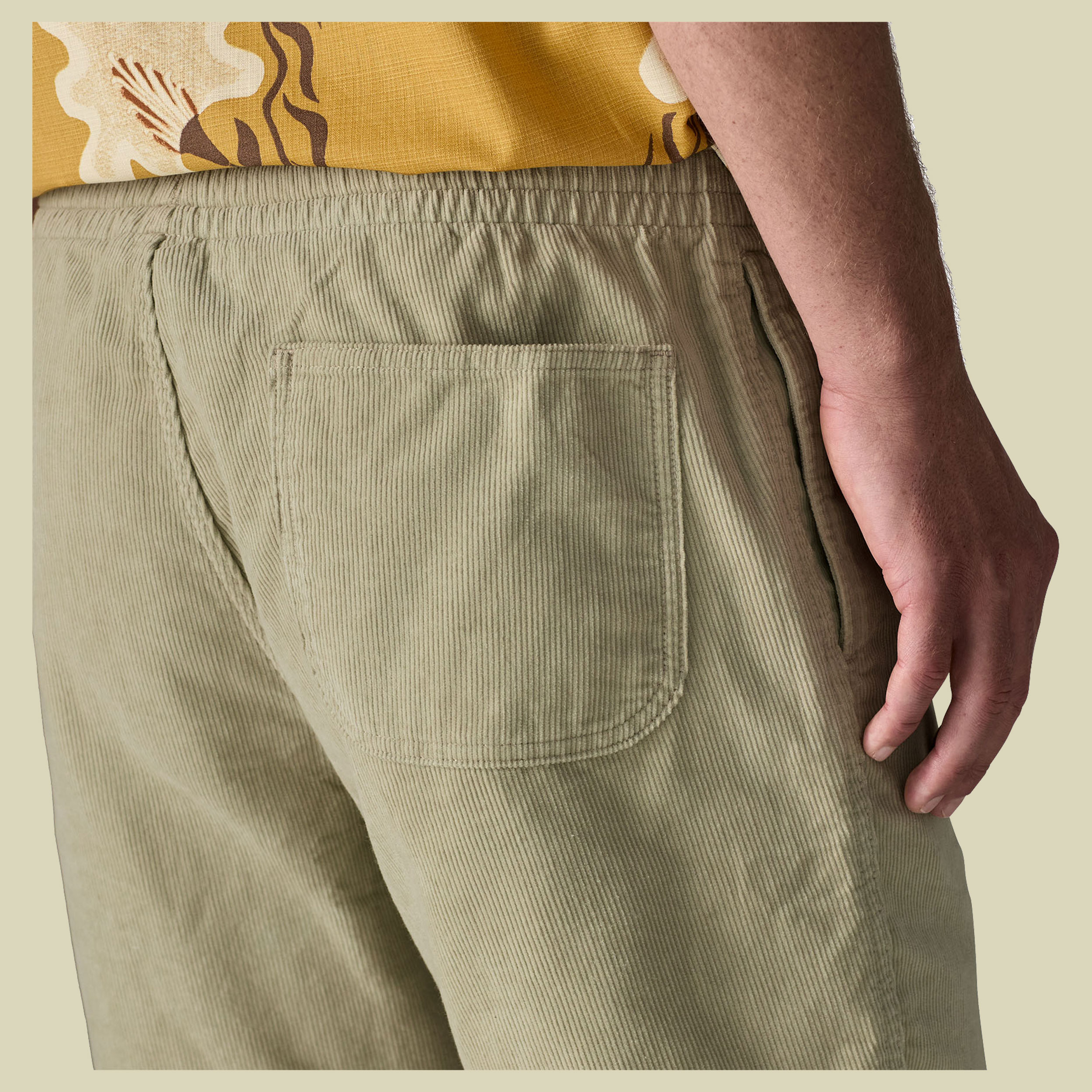 Corduroy Volley Shorts Men S grau - pelican