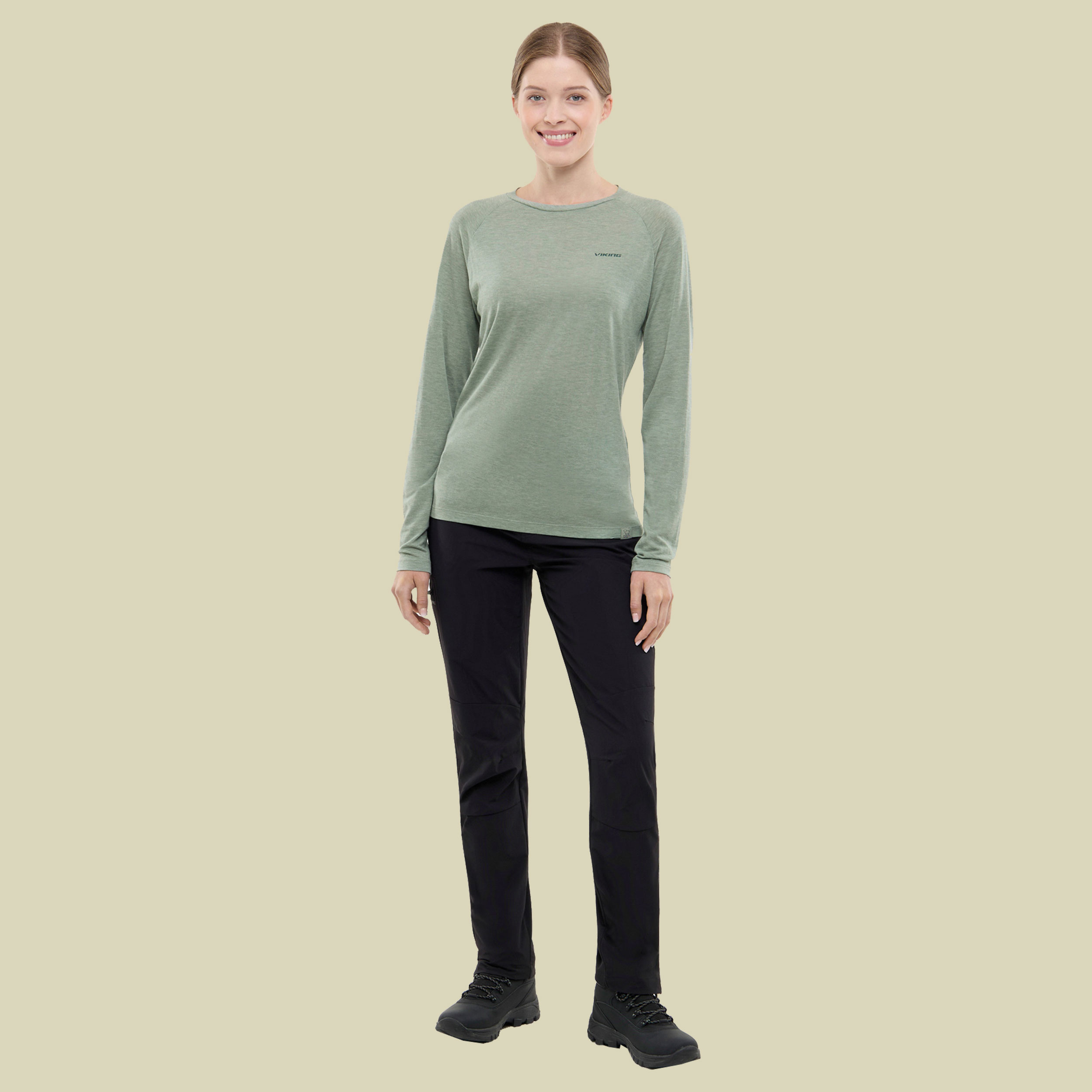 Longsleeve Andali Lady XS grün